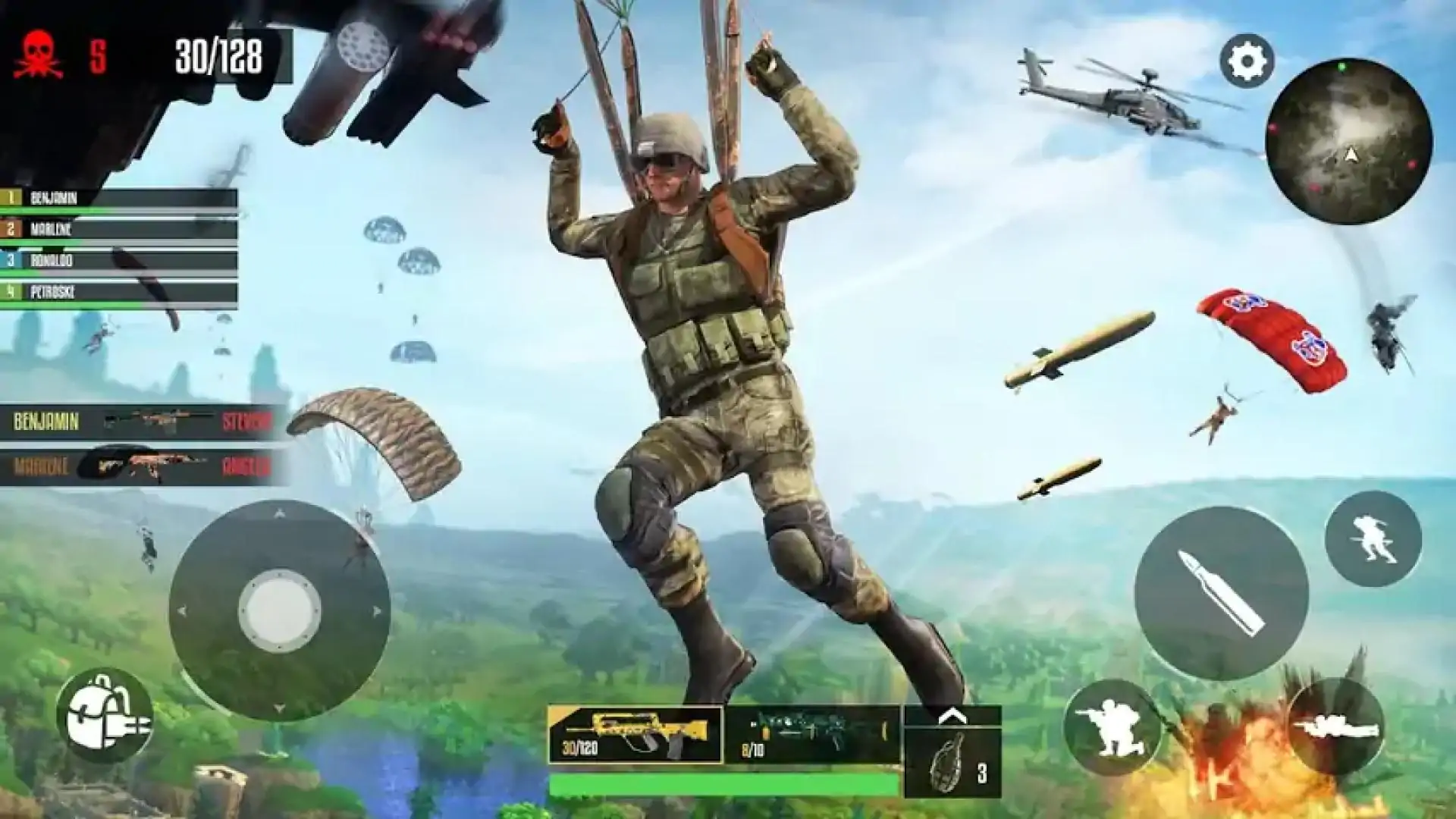 离线突击队射击游戏：离线游戏2021