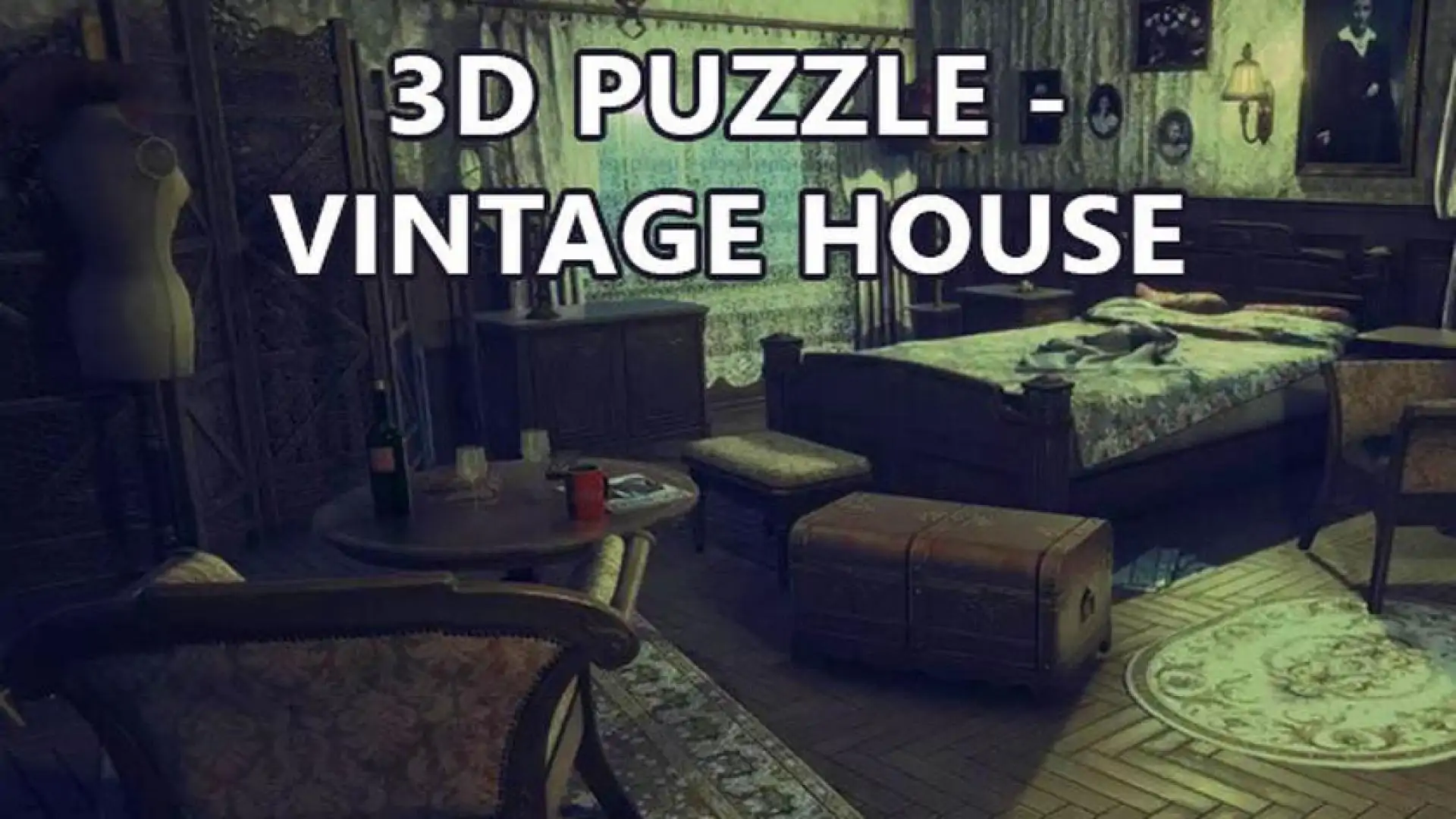 3D PUZZLE - Vintage House