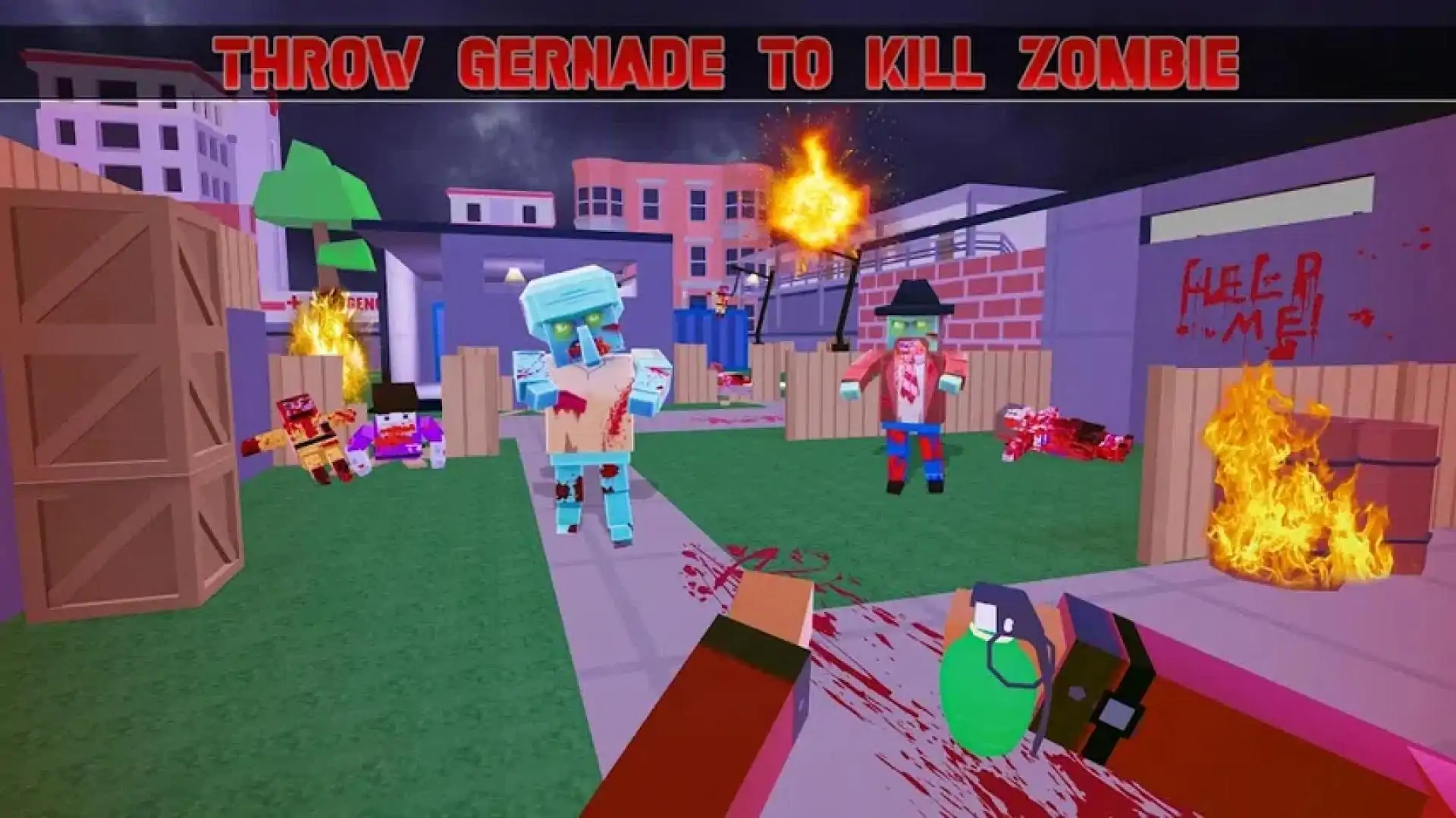 PixelZombieGames-离线多人射击