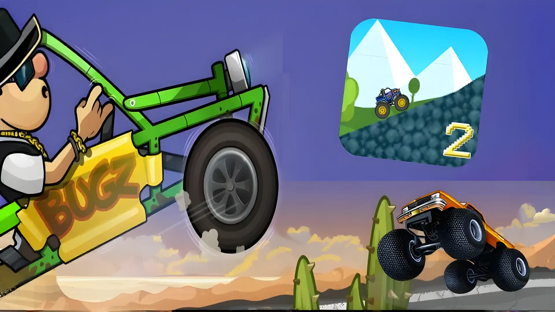疯狂卡车-HillRacingCarClimb2