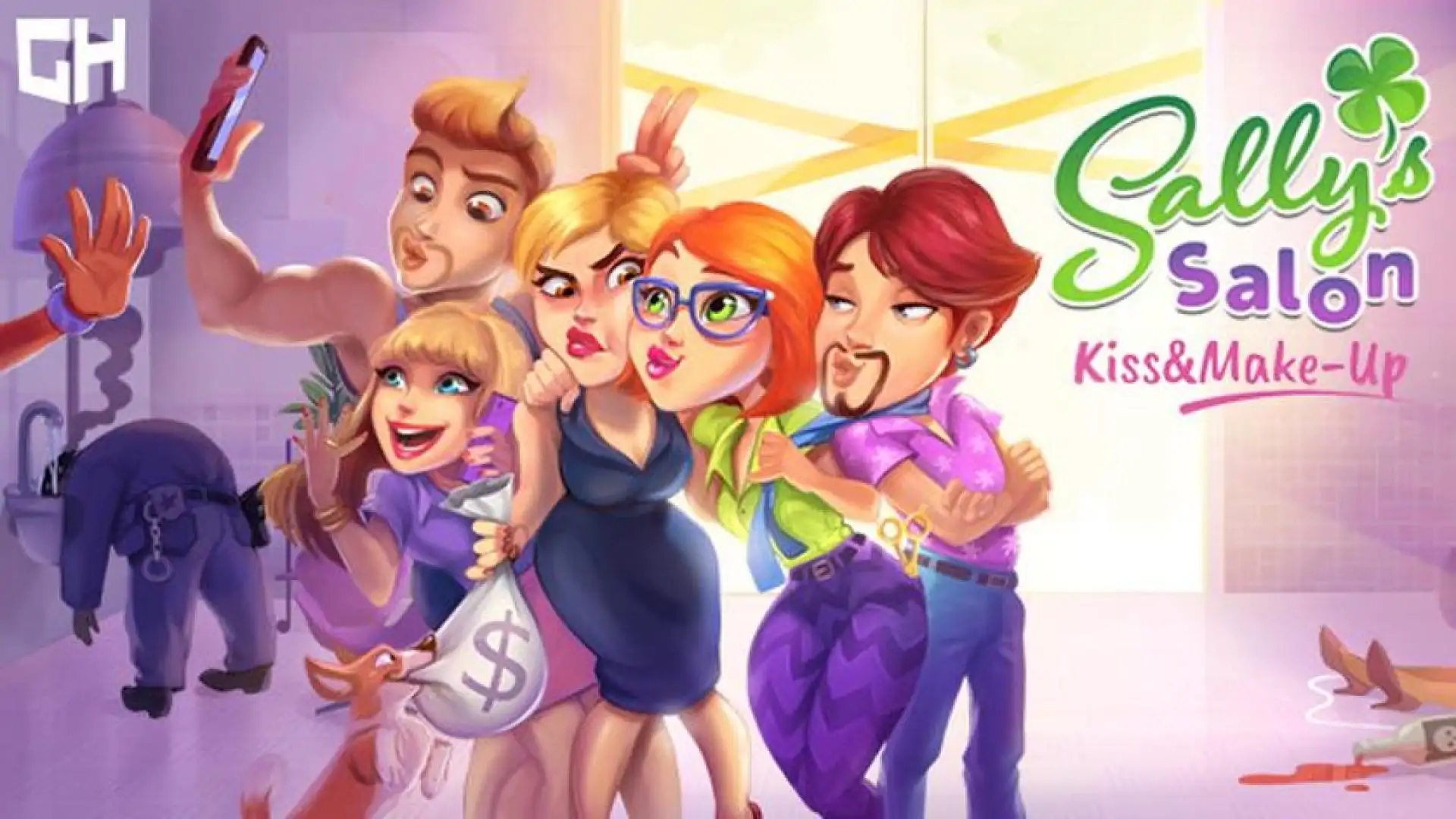 Sally's Salon: Kiss & Make-Up