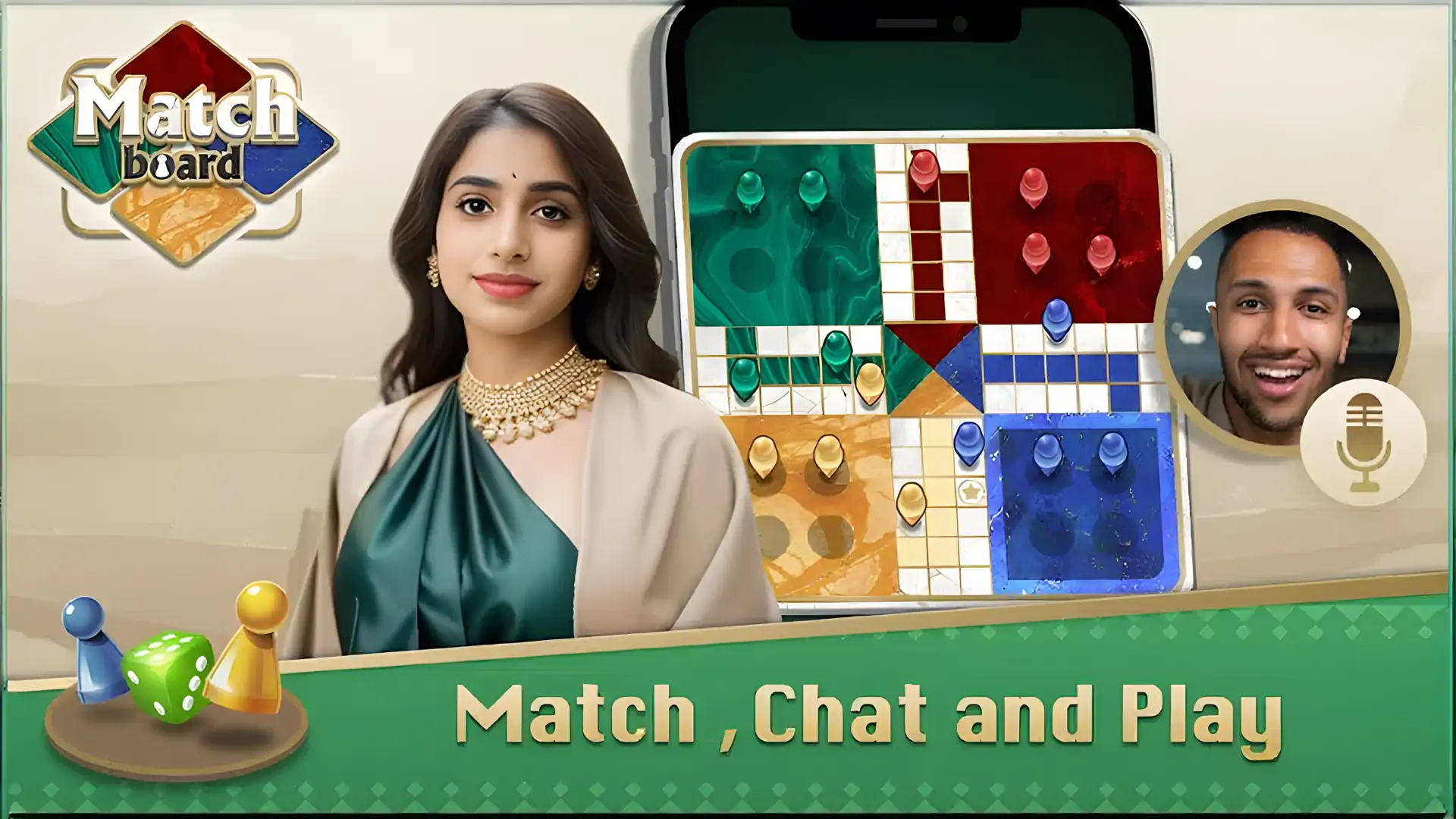 Ludo&Domino：有趣的棋盘游戏
