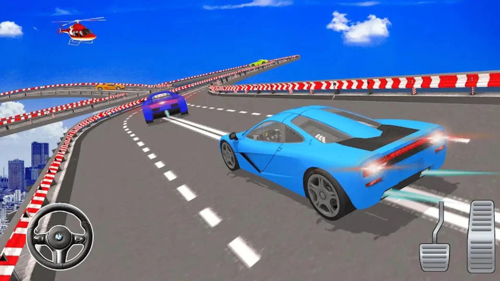 Car Stunt Racing Ramp Car Game