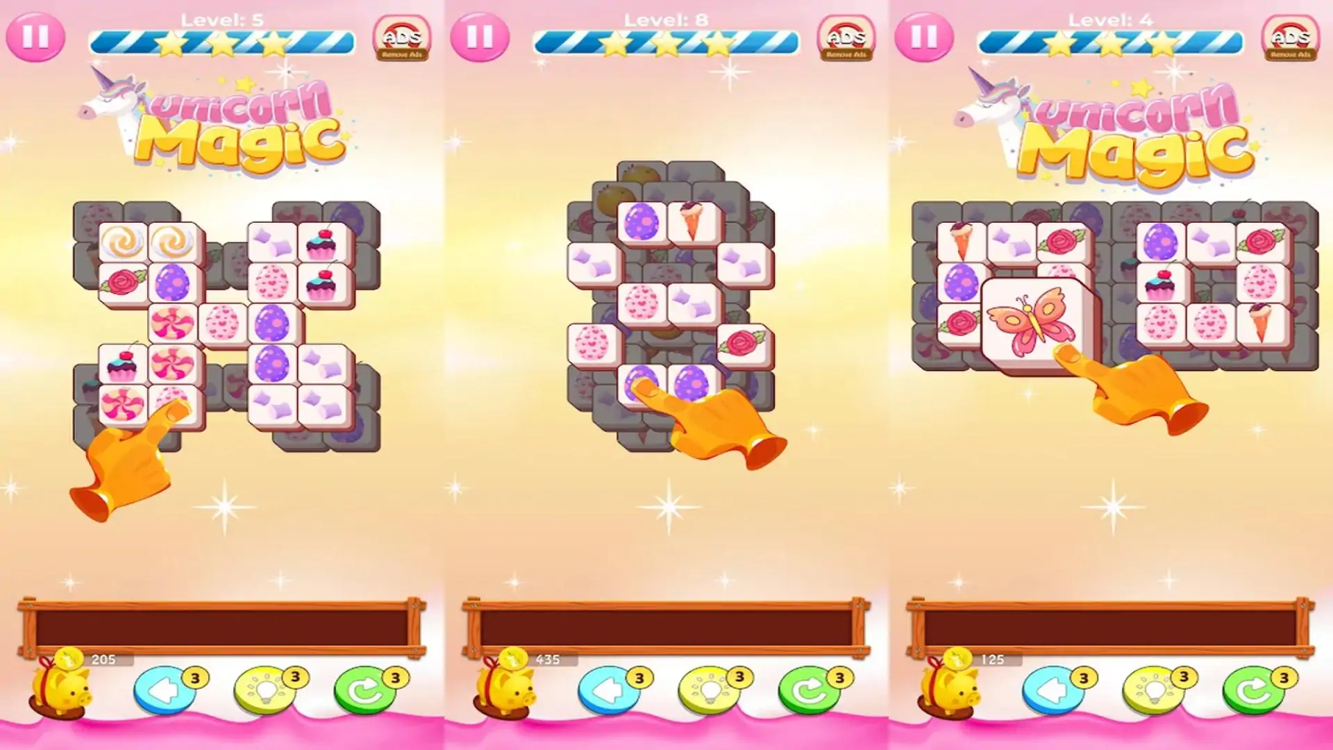 独角兽魔法：方块消除游戏