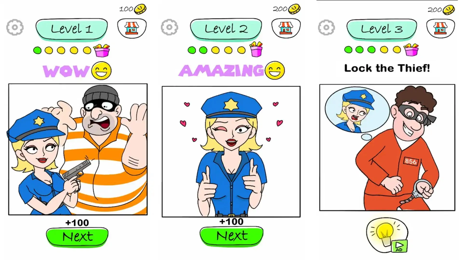 画警察:益智游戏