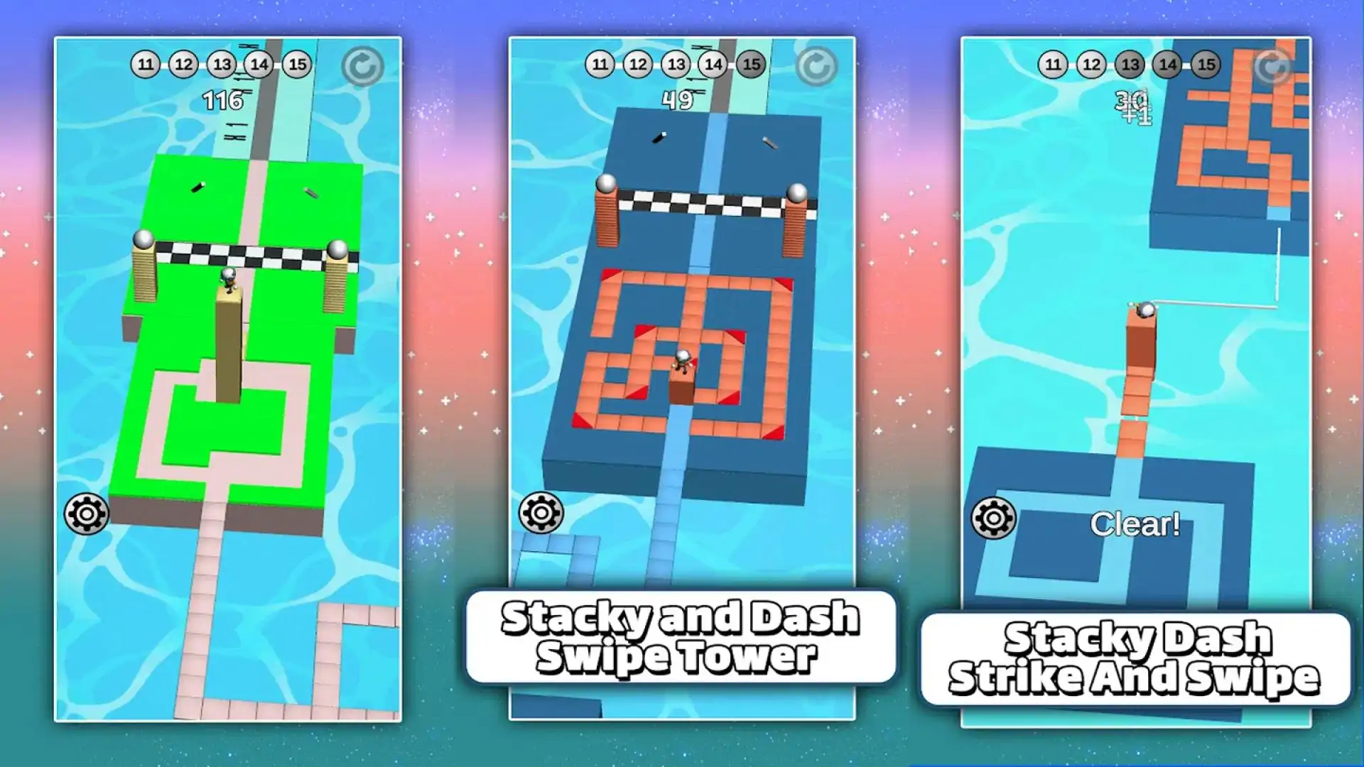 StackDash：Stacky-SwipeTower