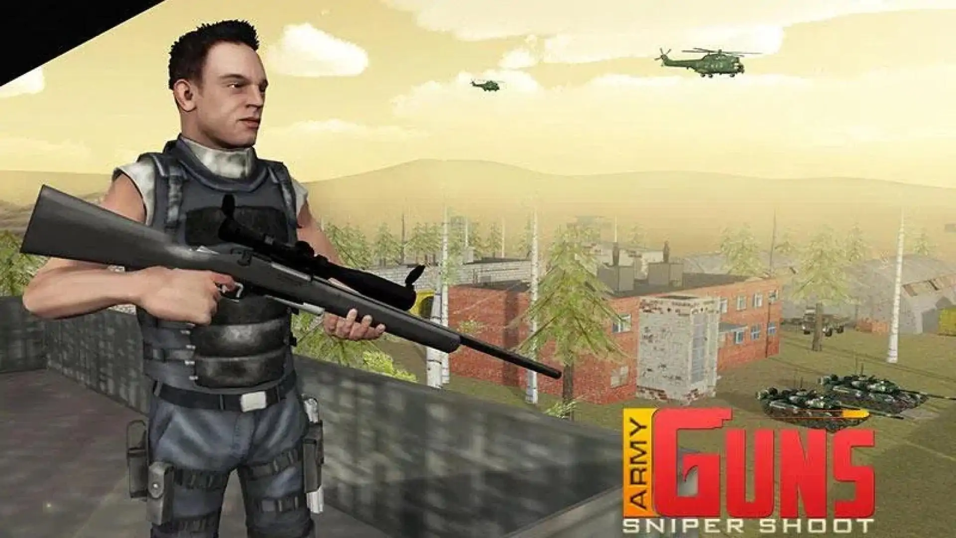 陆军监狱狙击手射击3D现代战争