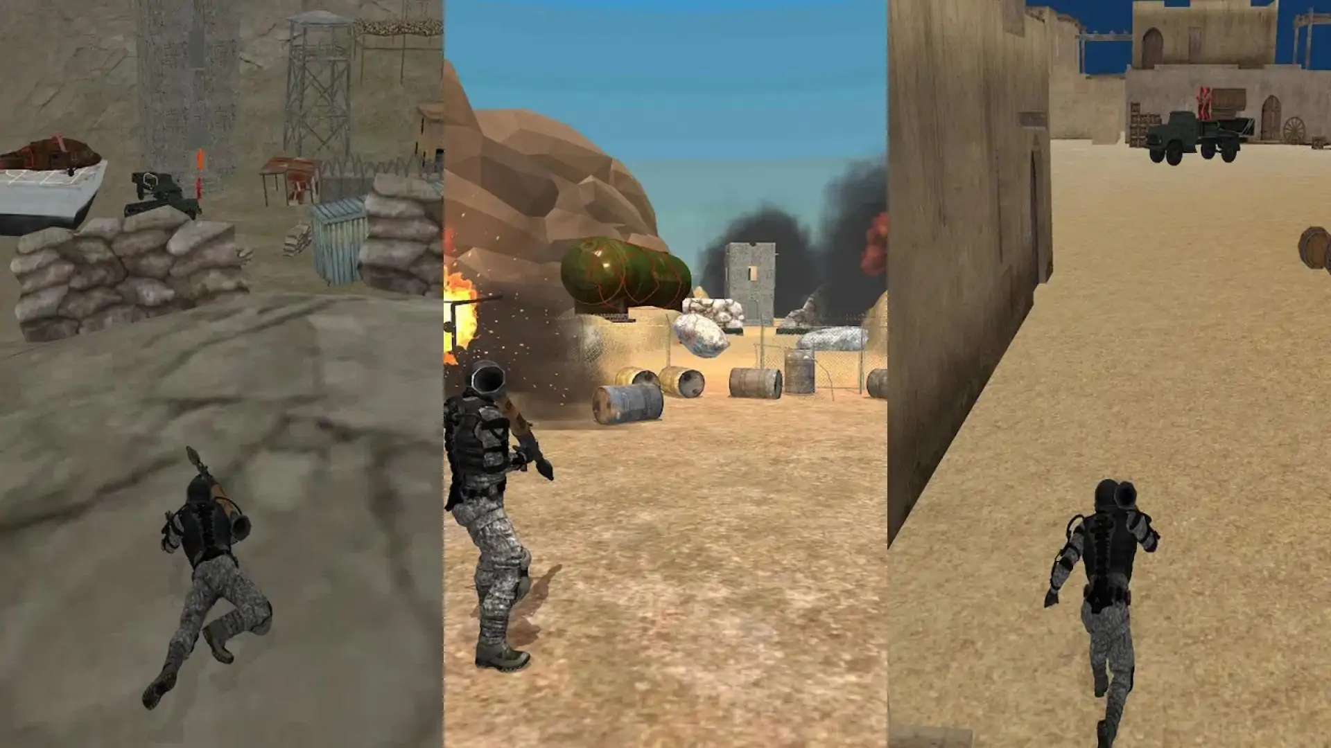 火箭攻击3D：角色扮演射击