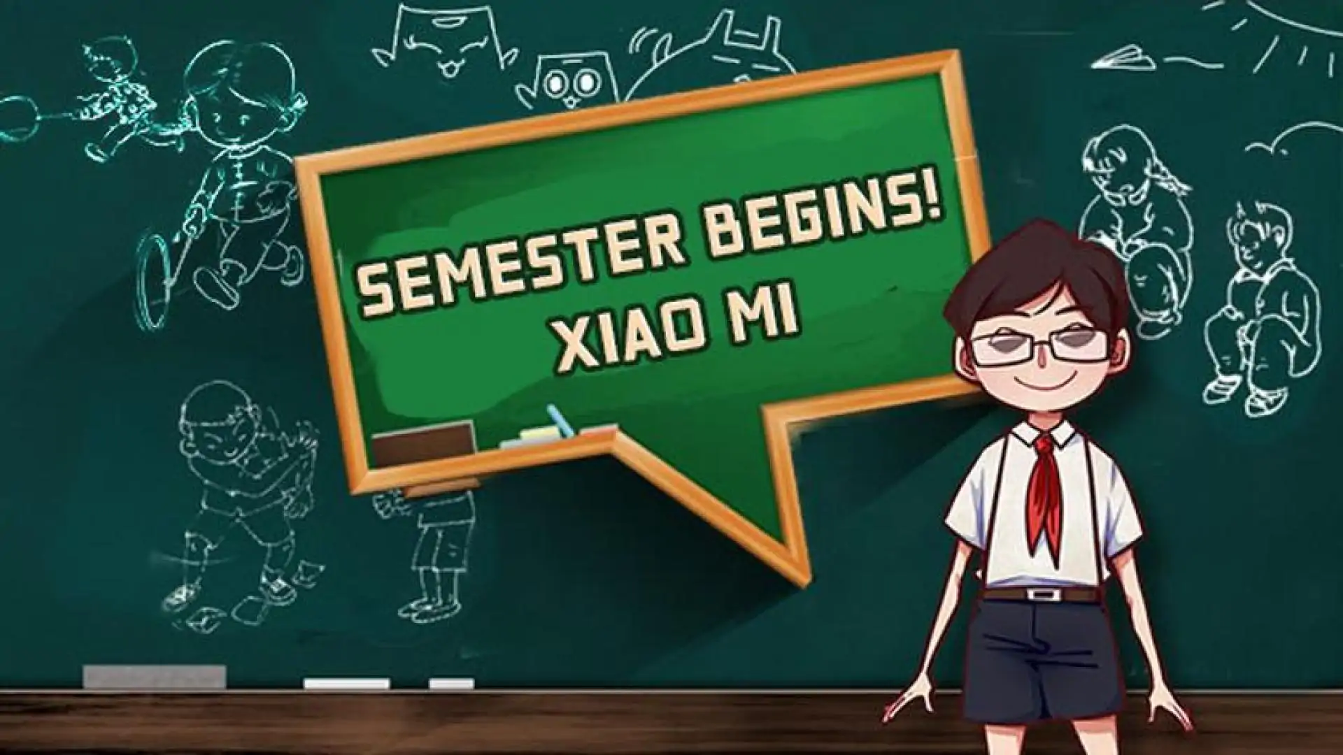 开学啦!王小米(Semester begins! Xiaomi)