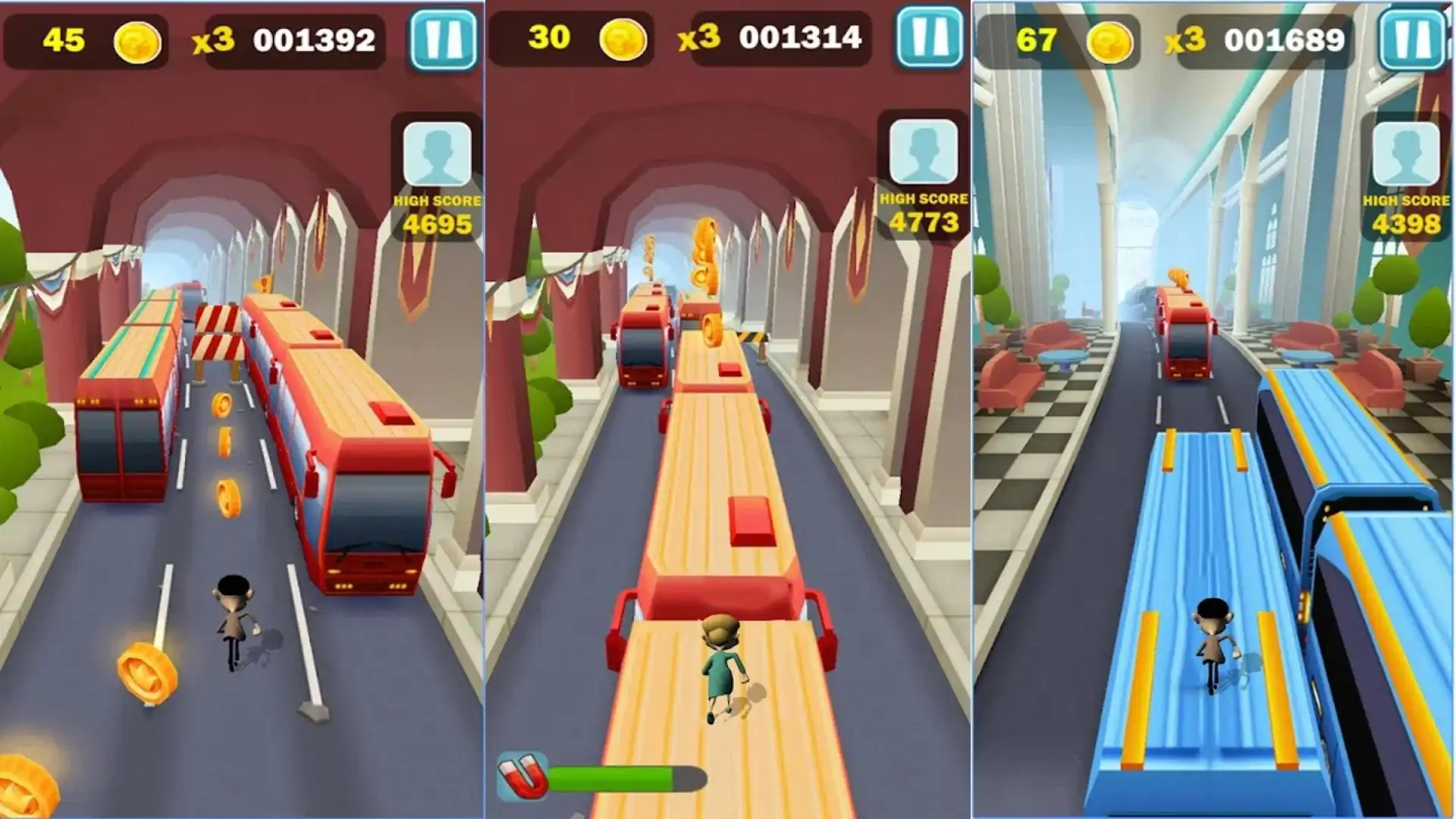 地铁豆冒险跑