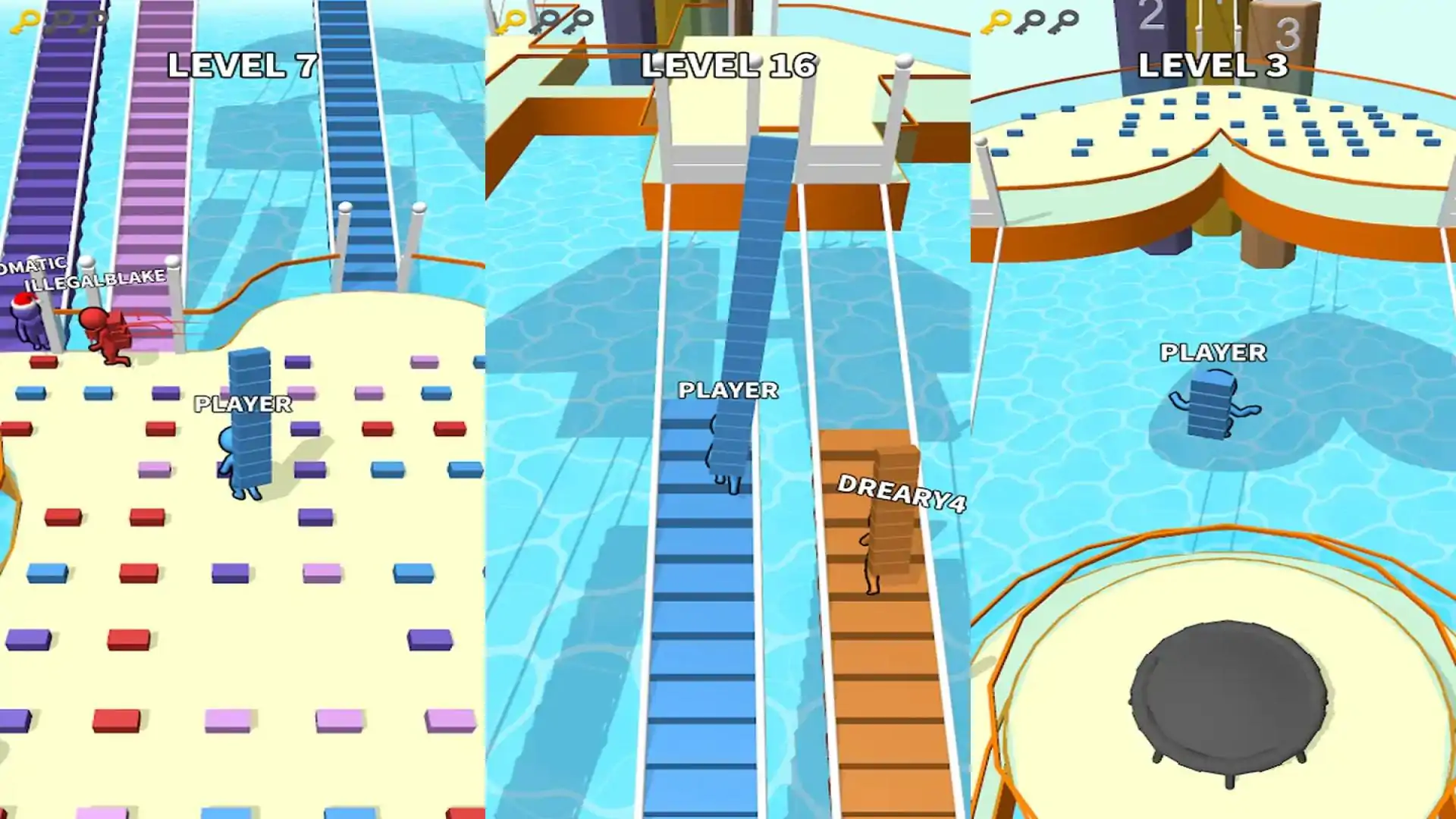 桥牌比赛：构建比赛-趣味跑步
