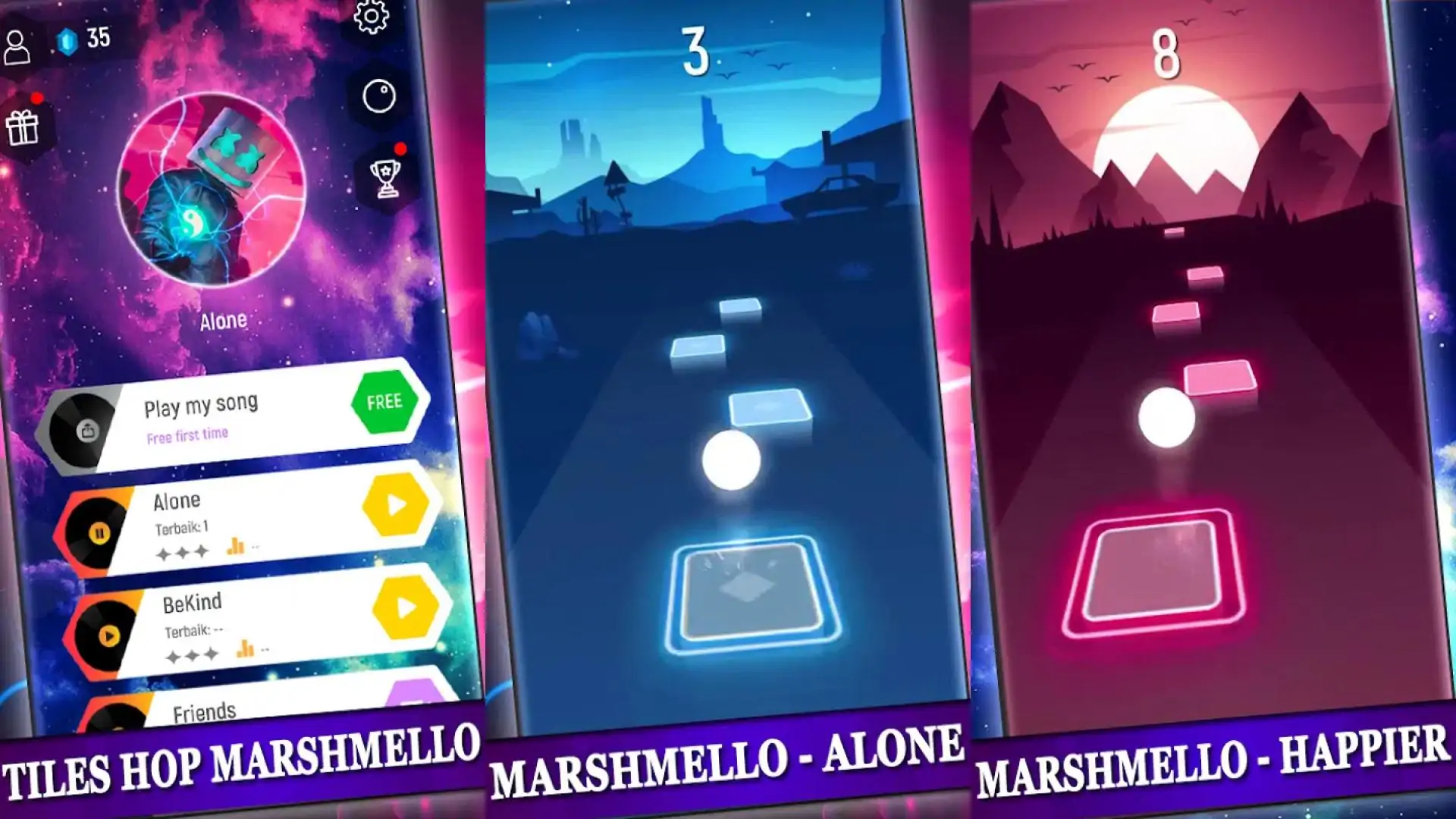 MarshmelloTiles合唱游戏