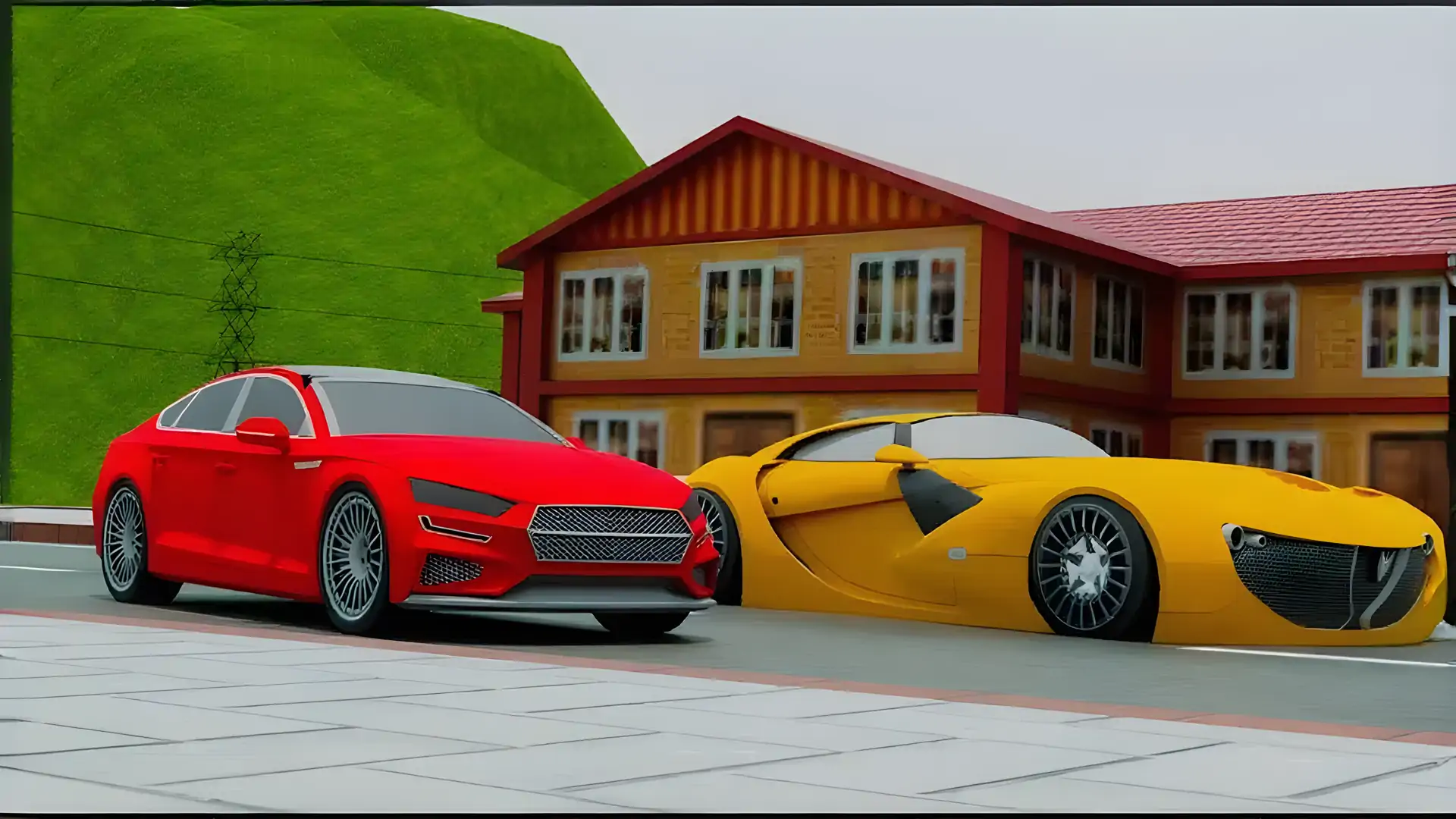 汽车驾驶游戏模拟器3D