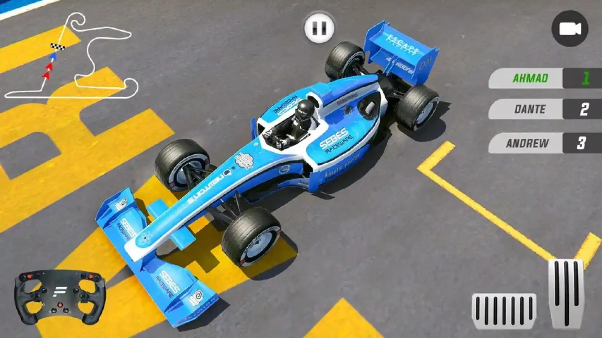 方程式赛车游戏2023