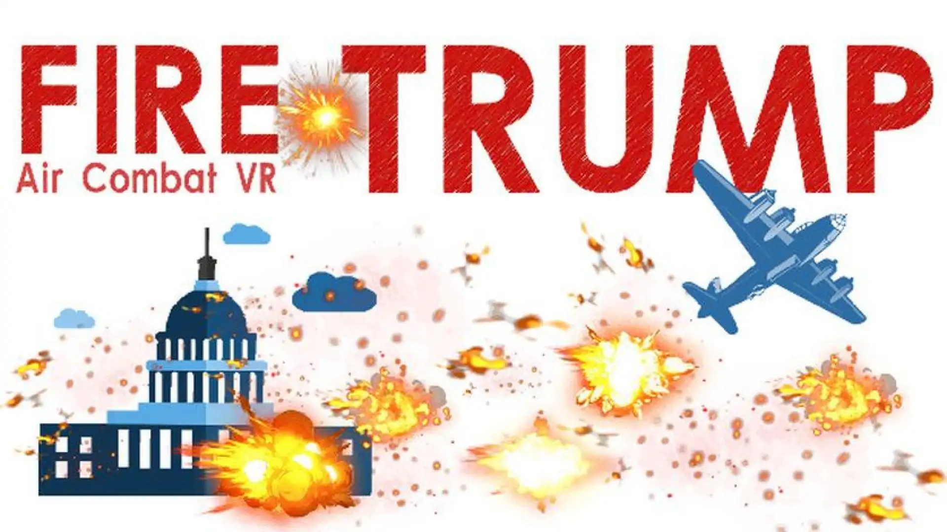 FIRE  TRUMP - Air Combat VR