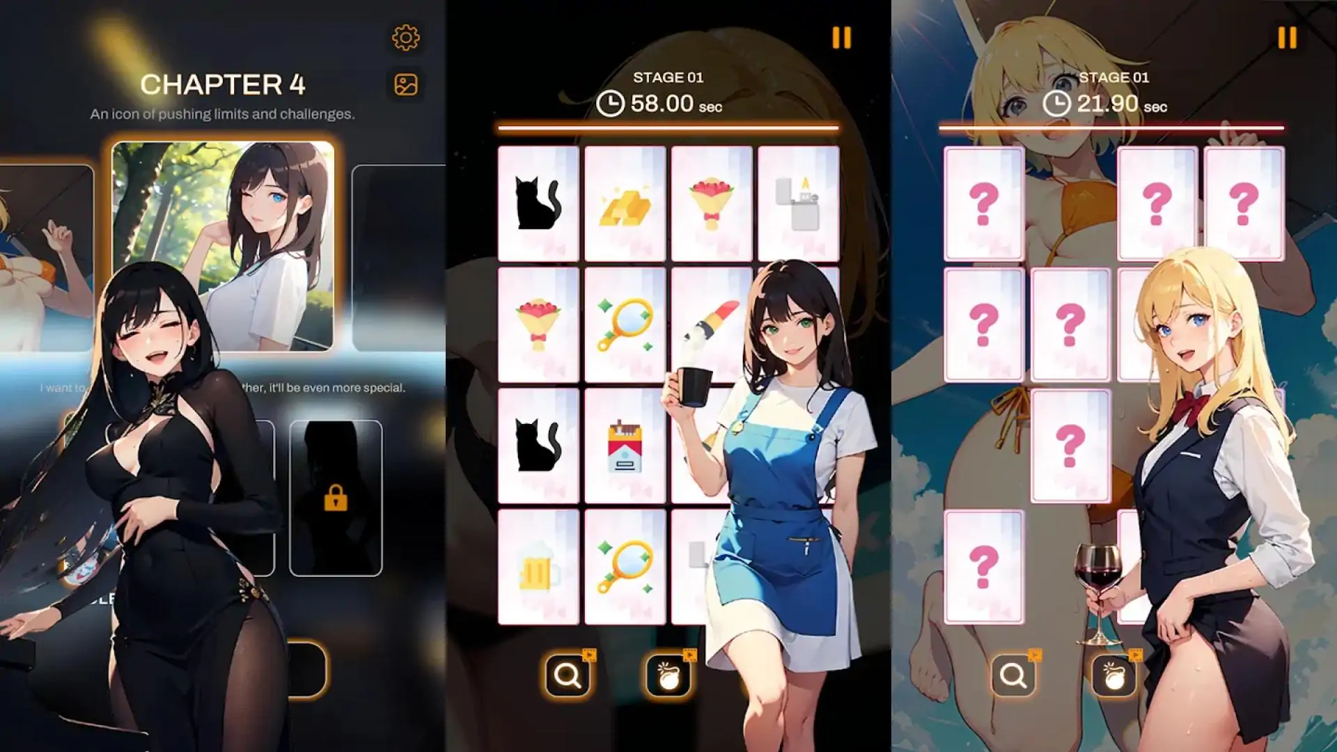 女孩翻转