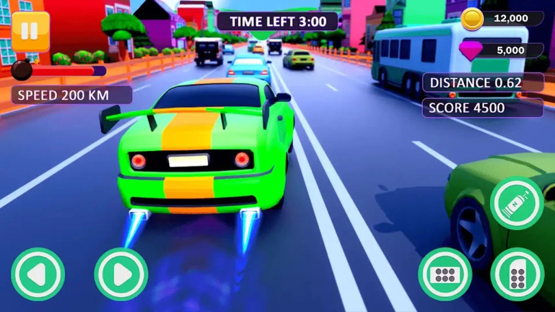 公路交通3D赛车