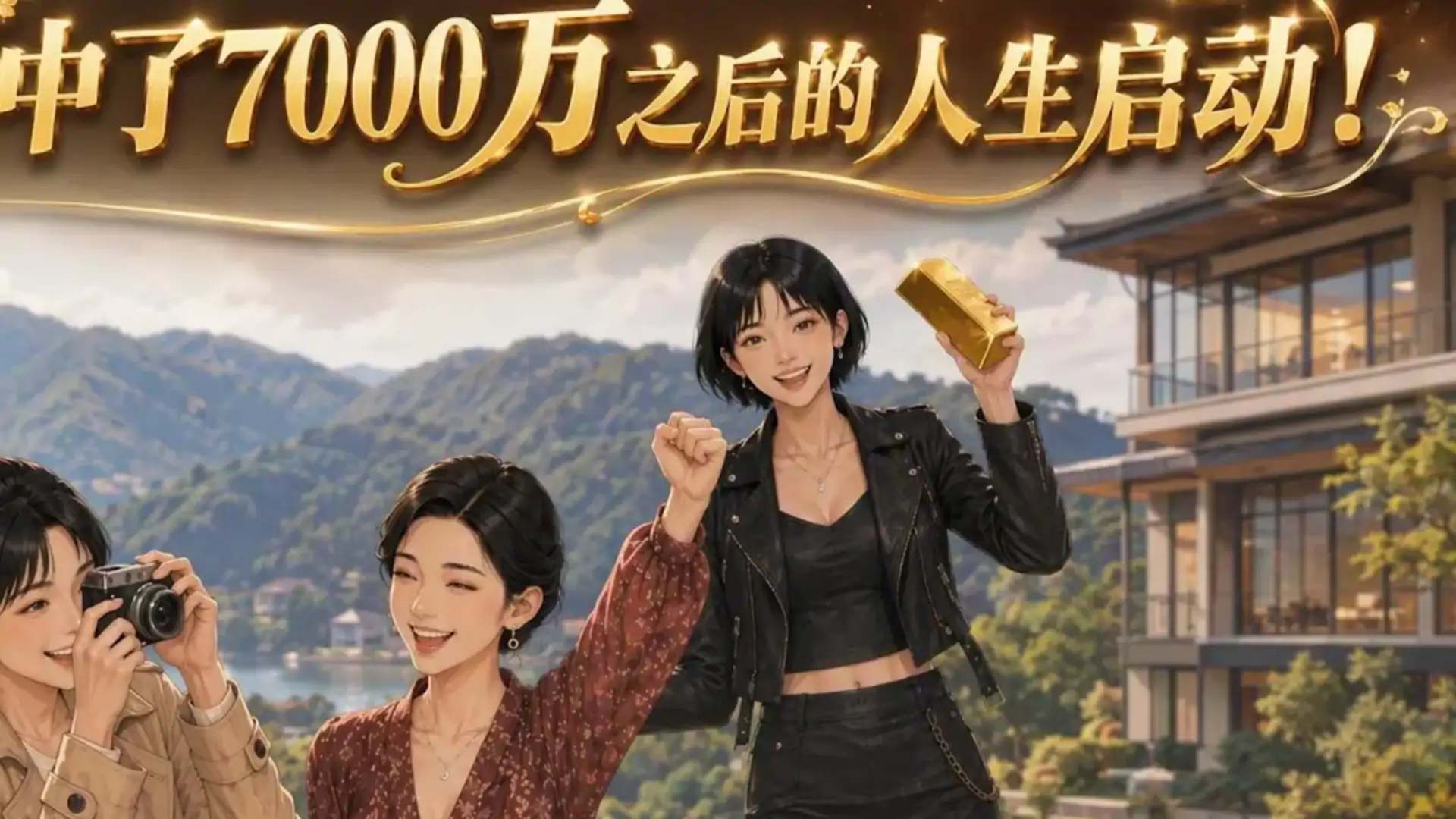 奖来:中了7000万之后的人生启动！