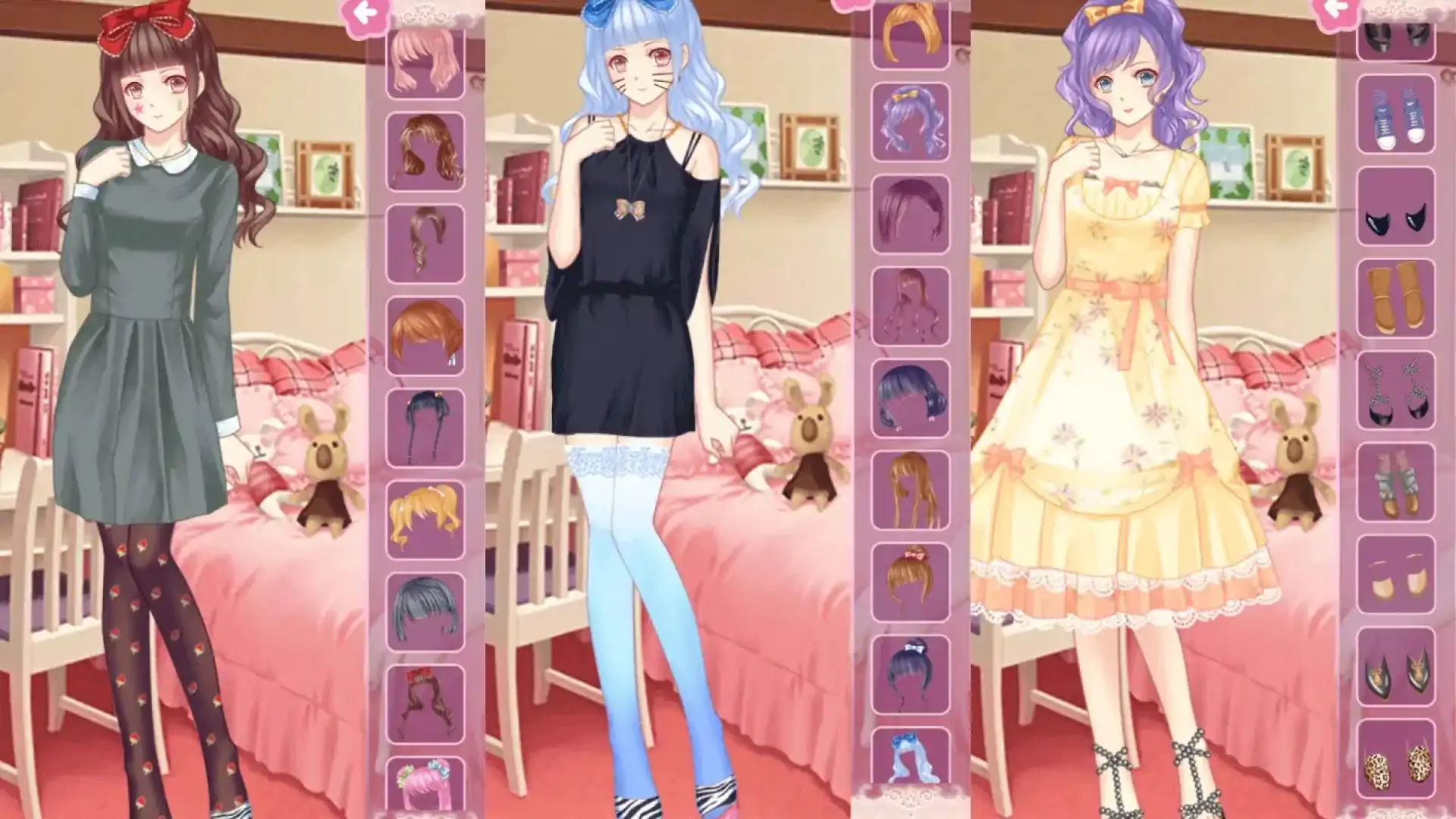 动漫精灵女孩换装