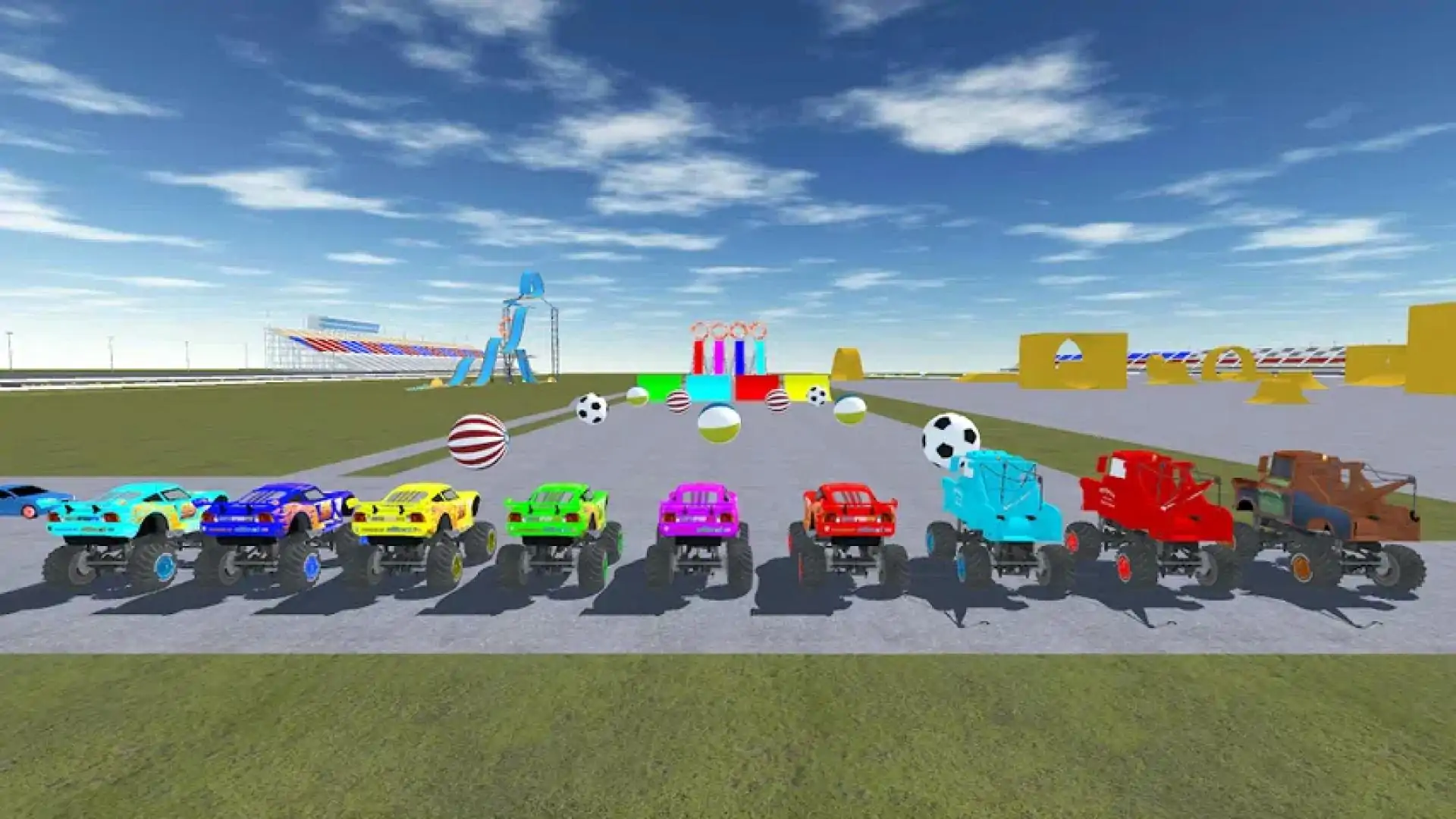 麦昆怪物卡车-MotortruckRoadster3D