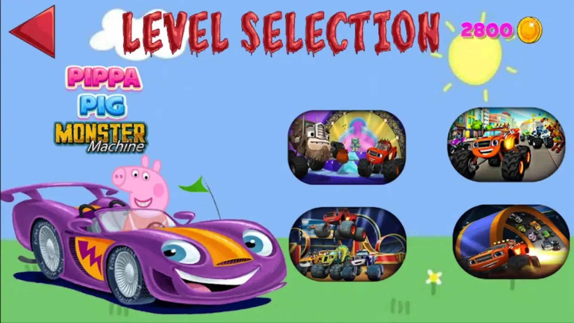 PeppaPigMonsterMachines4X4山地赛车游戏
