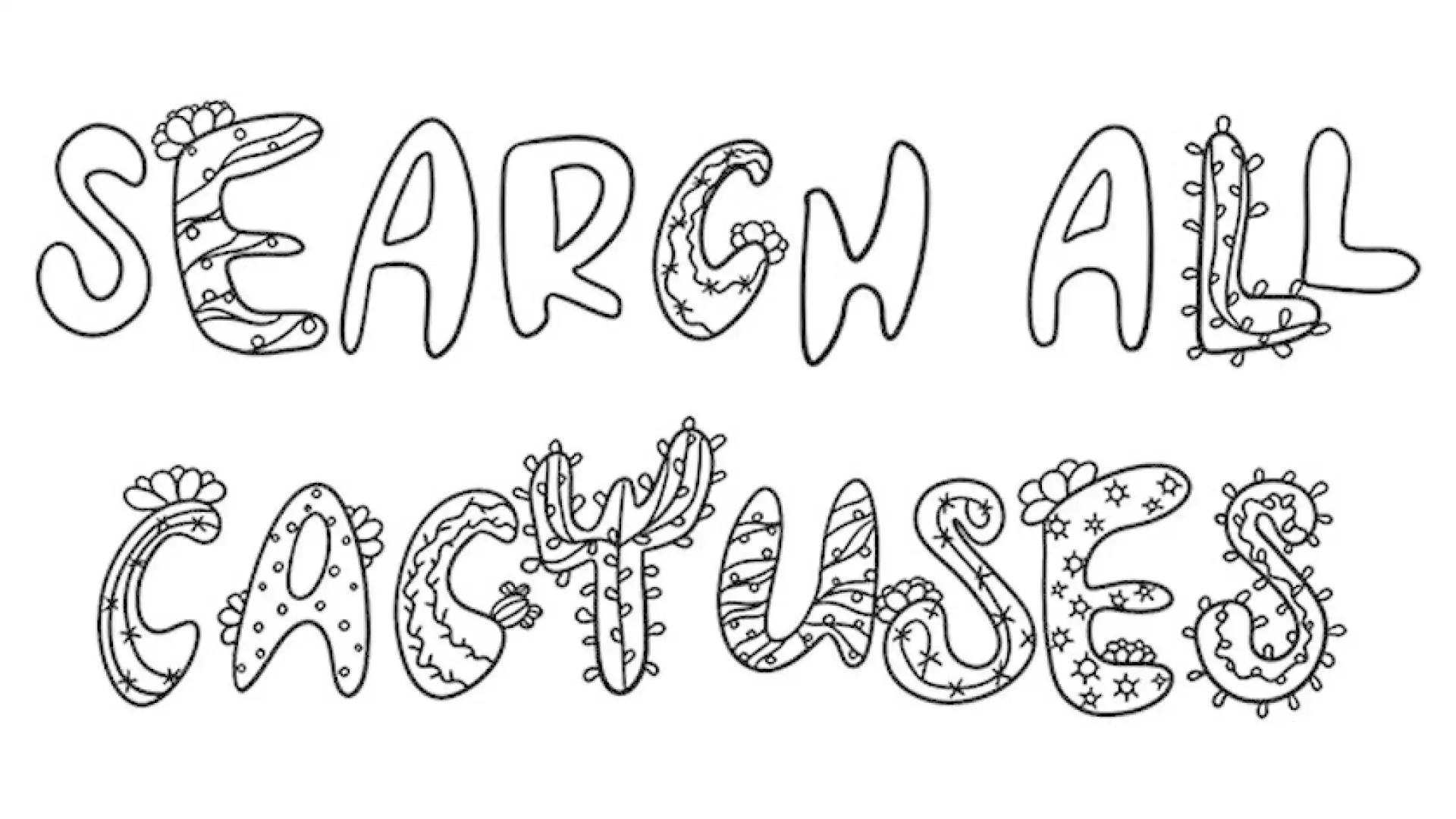 SEARCH ALL - CACTUSES