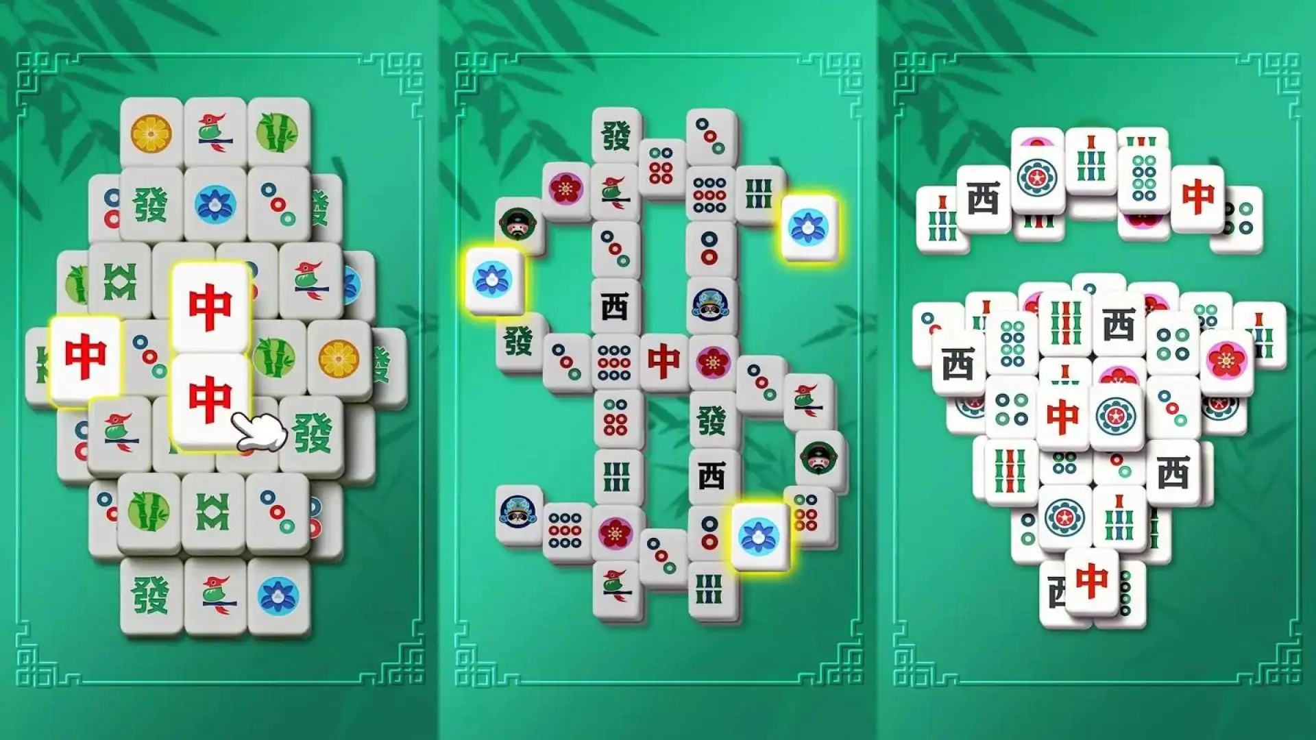MahjongTile比赛：三重3D