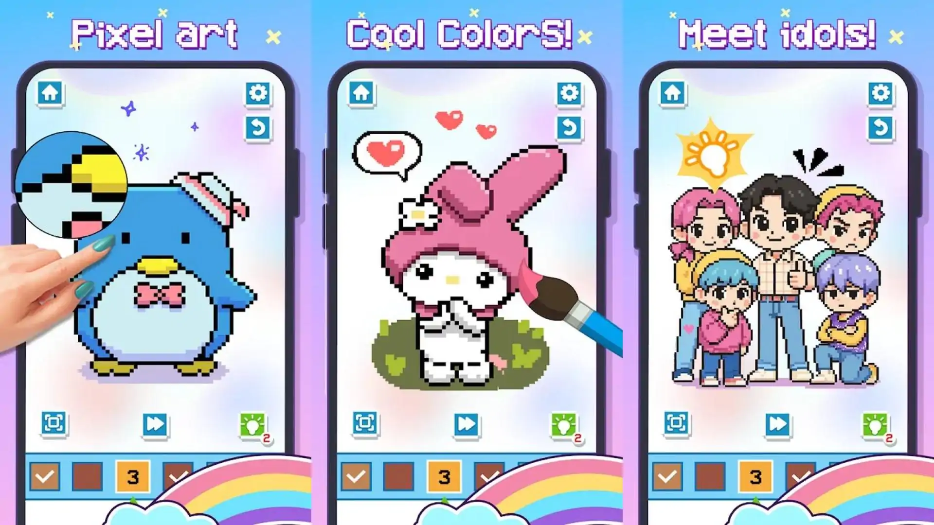 像素颜色 - 按数字绘画