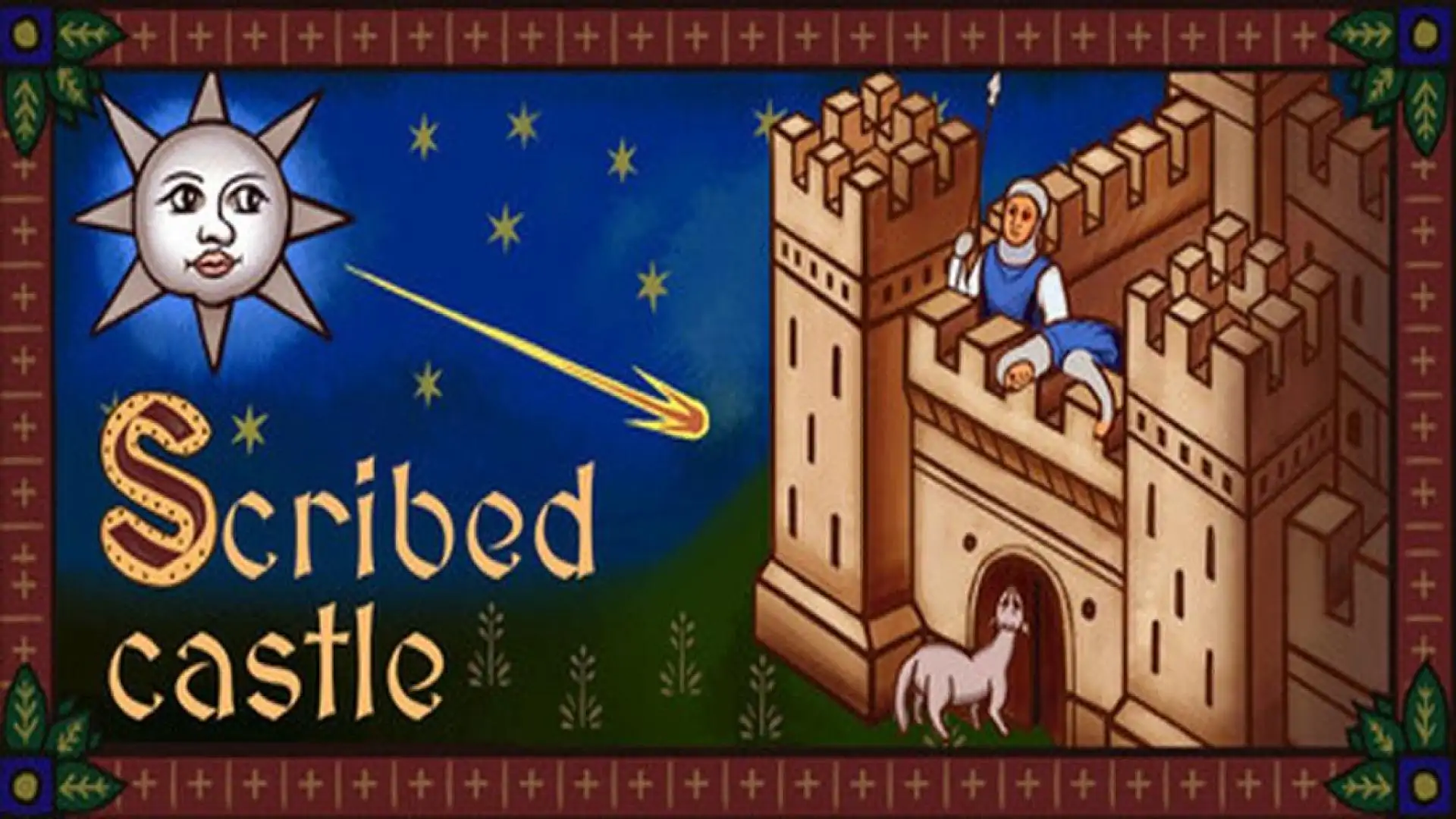 Scribed castle