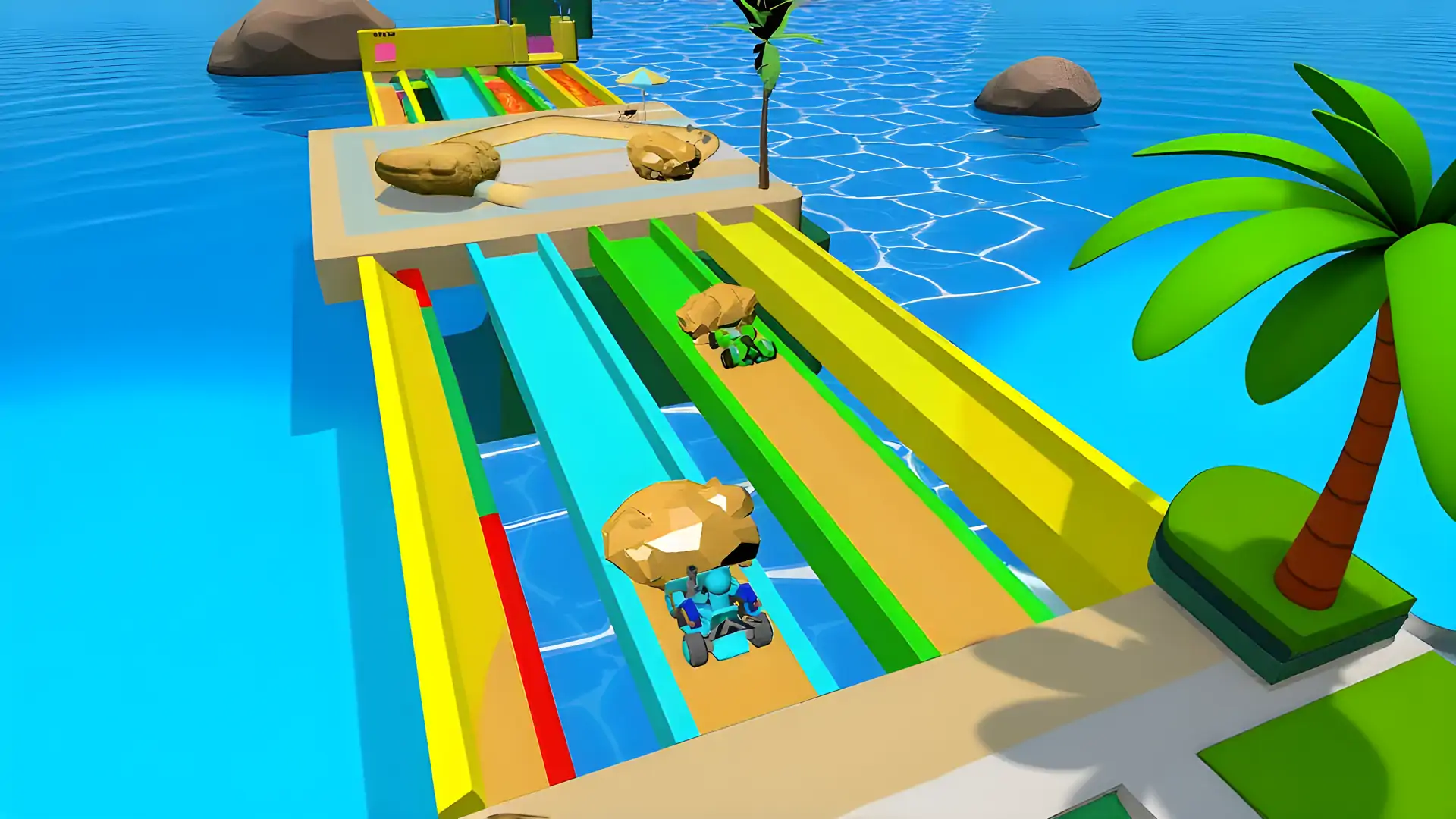 Racing Bulldozer: Car Race