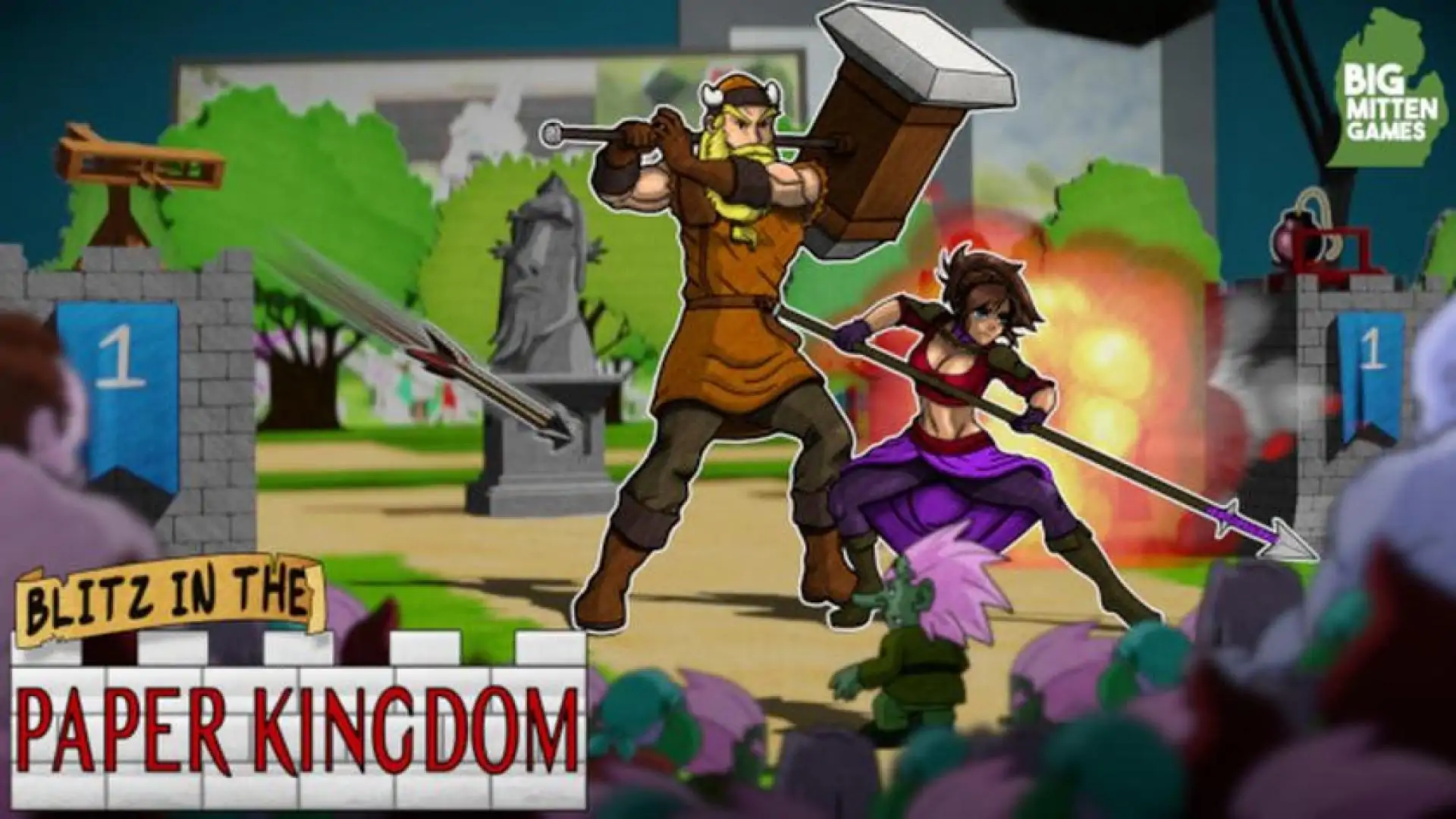 Blitz in the Paper Kingdom
