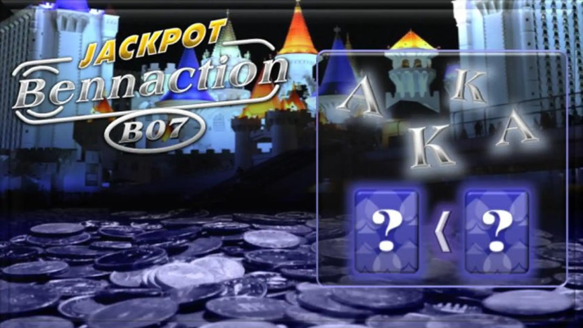 Jackpot Bennaction - B07 : Discover The Mystery Combination
