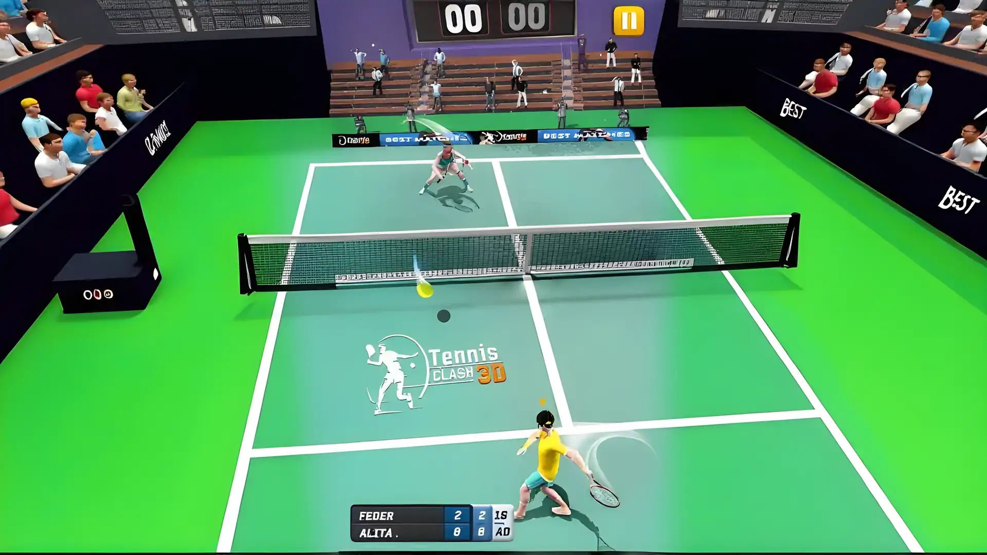 开放世界草地网球中心