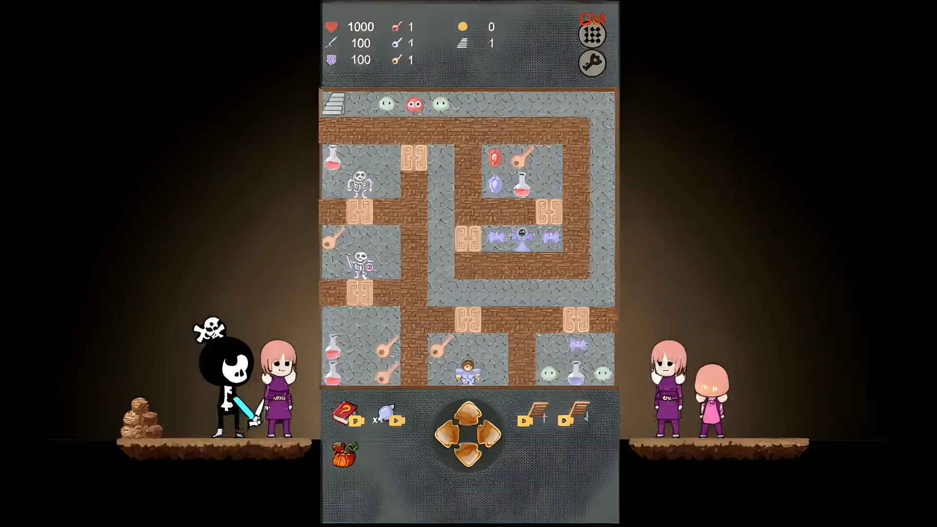 魔法塔50层：神秘的RPG