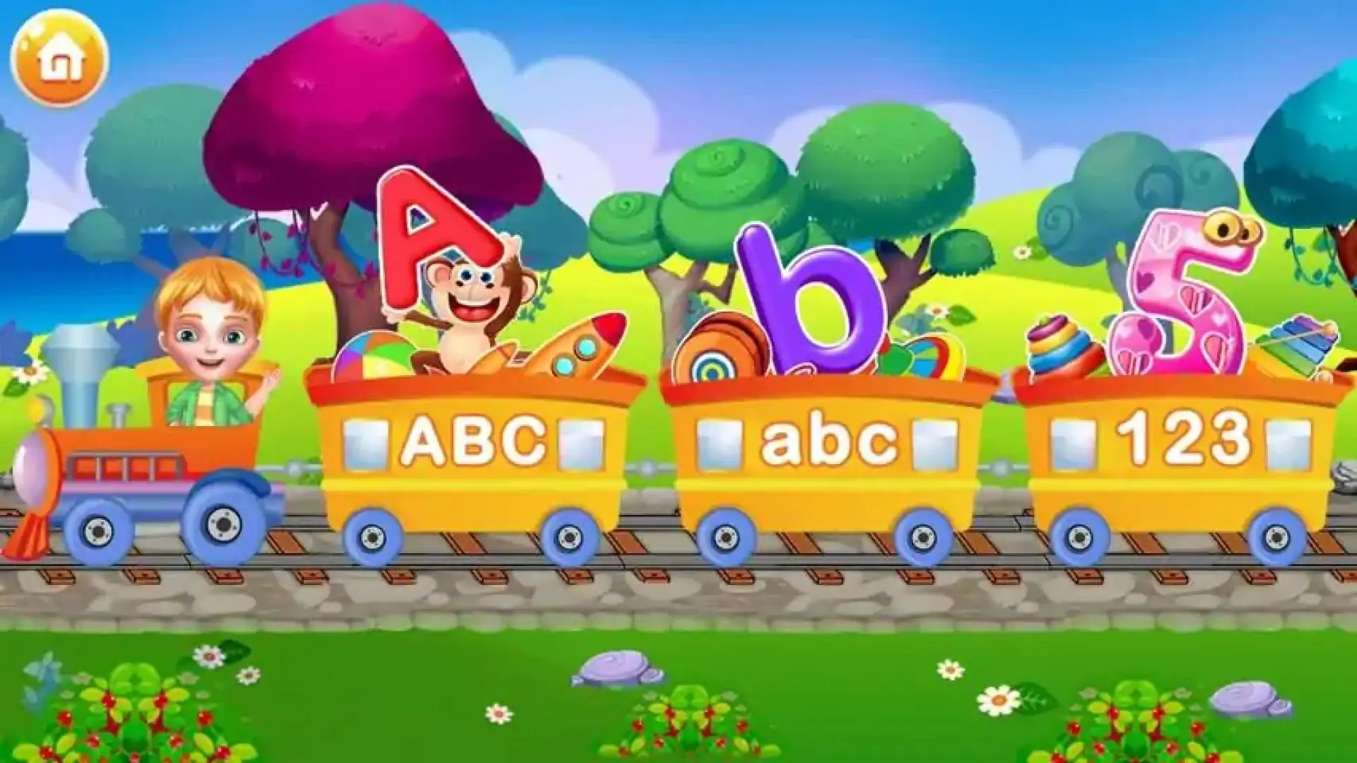学龄前ABC123追踪孩子
