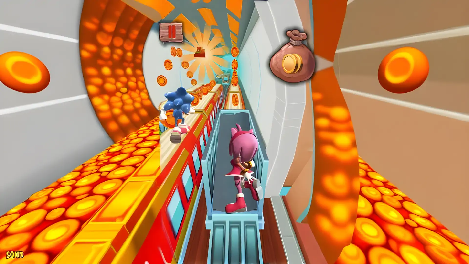 音速冲刺跑