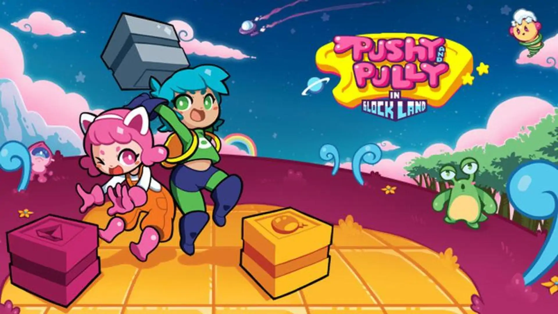 Pushy and Pully in Blockland