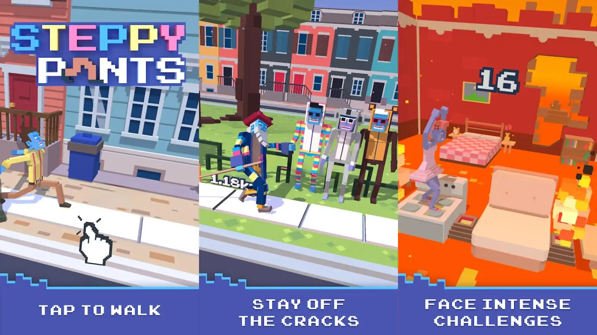 Steppy裤子Halfbrick+