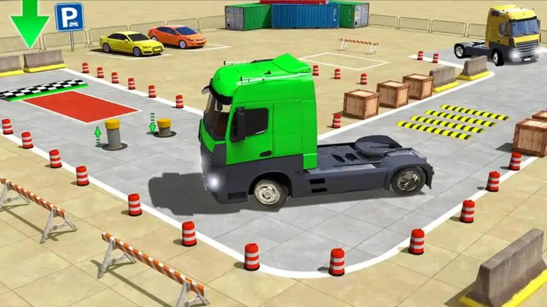 2020年新卡车停车：硬卡车停车游戏