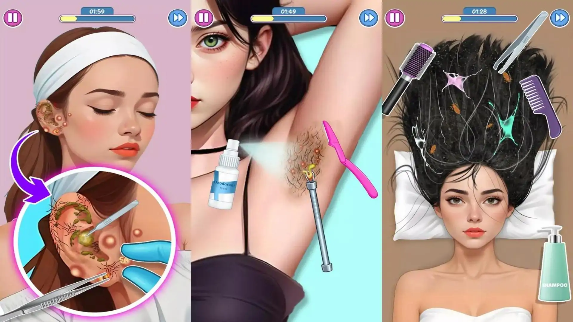 满足护肤ASMR游戏