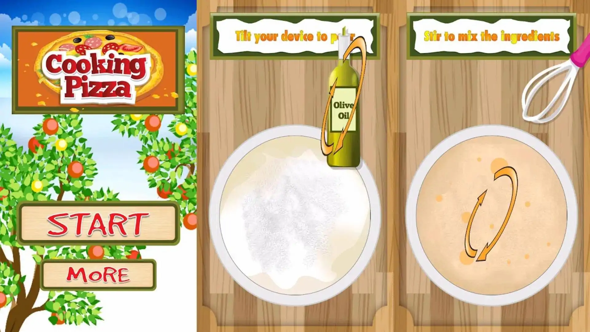 比萨烹饪游戏