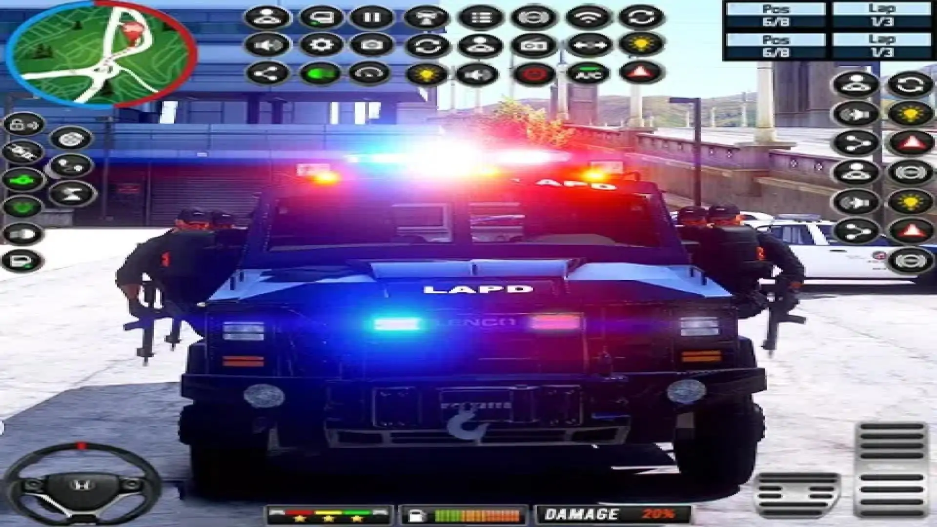 警车追逐游戏2024