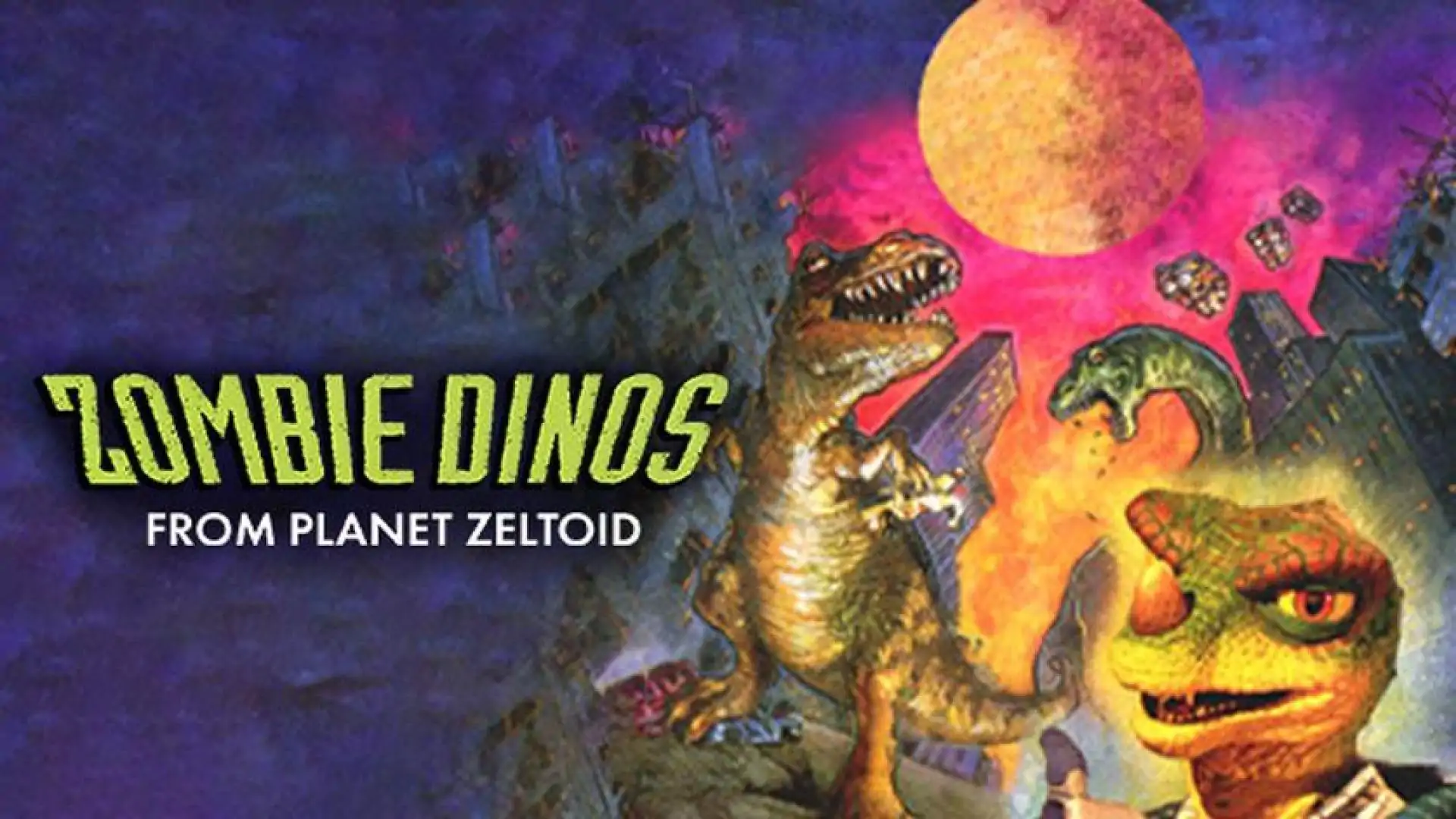 Zombie Dinos from Planet Zeltoid