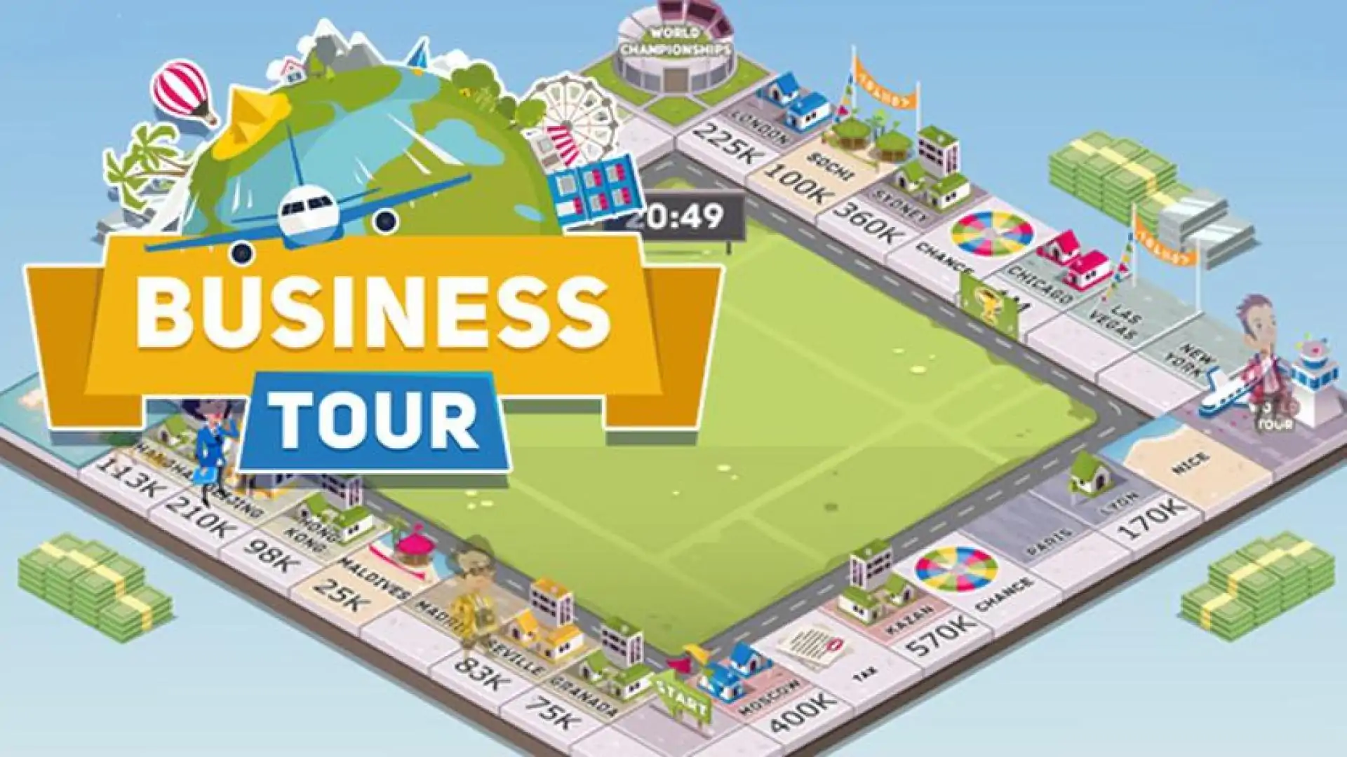 Business Tour - Board Game with Online Multiplayer