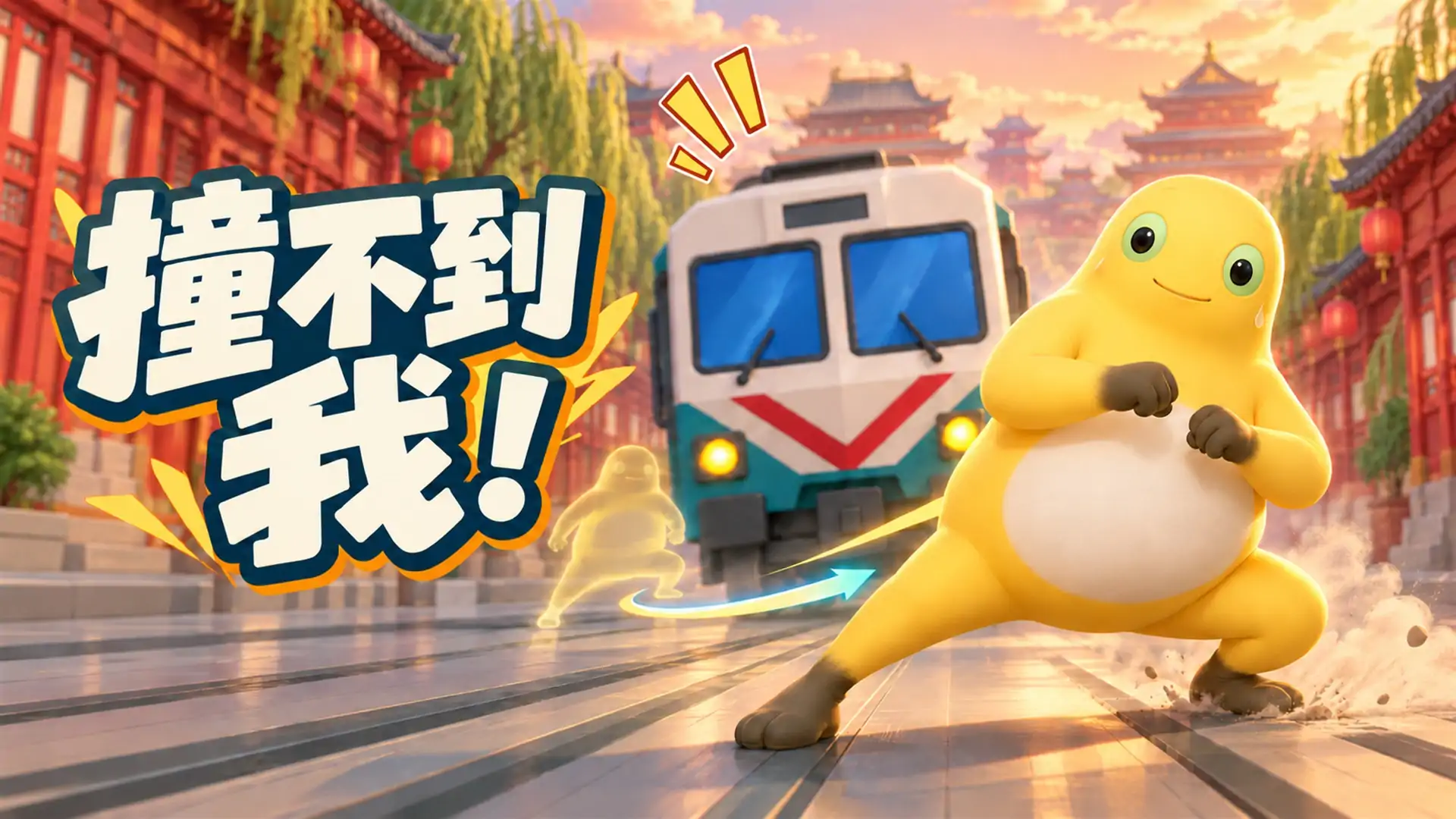 奶蛙快跑(闪身步)