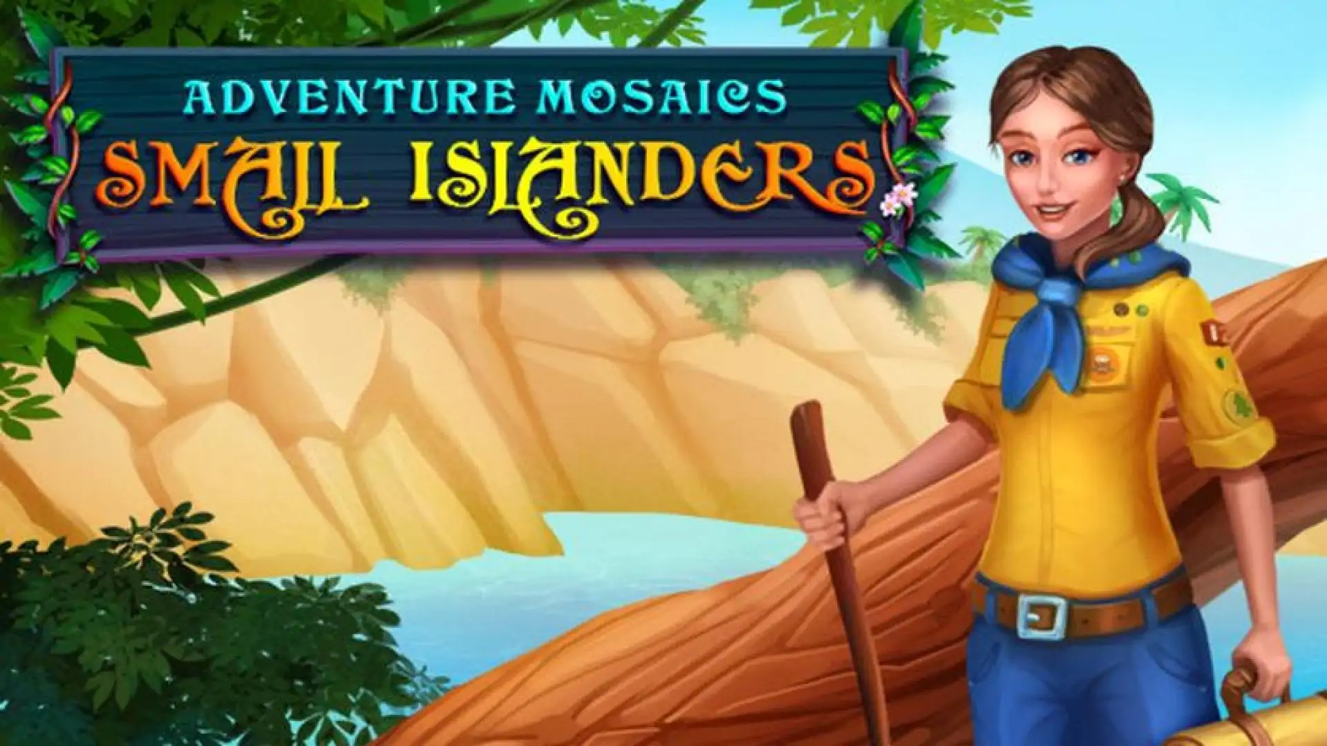 Adventure mosaics. Small Islanders