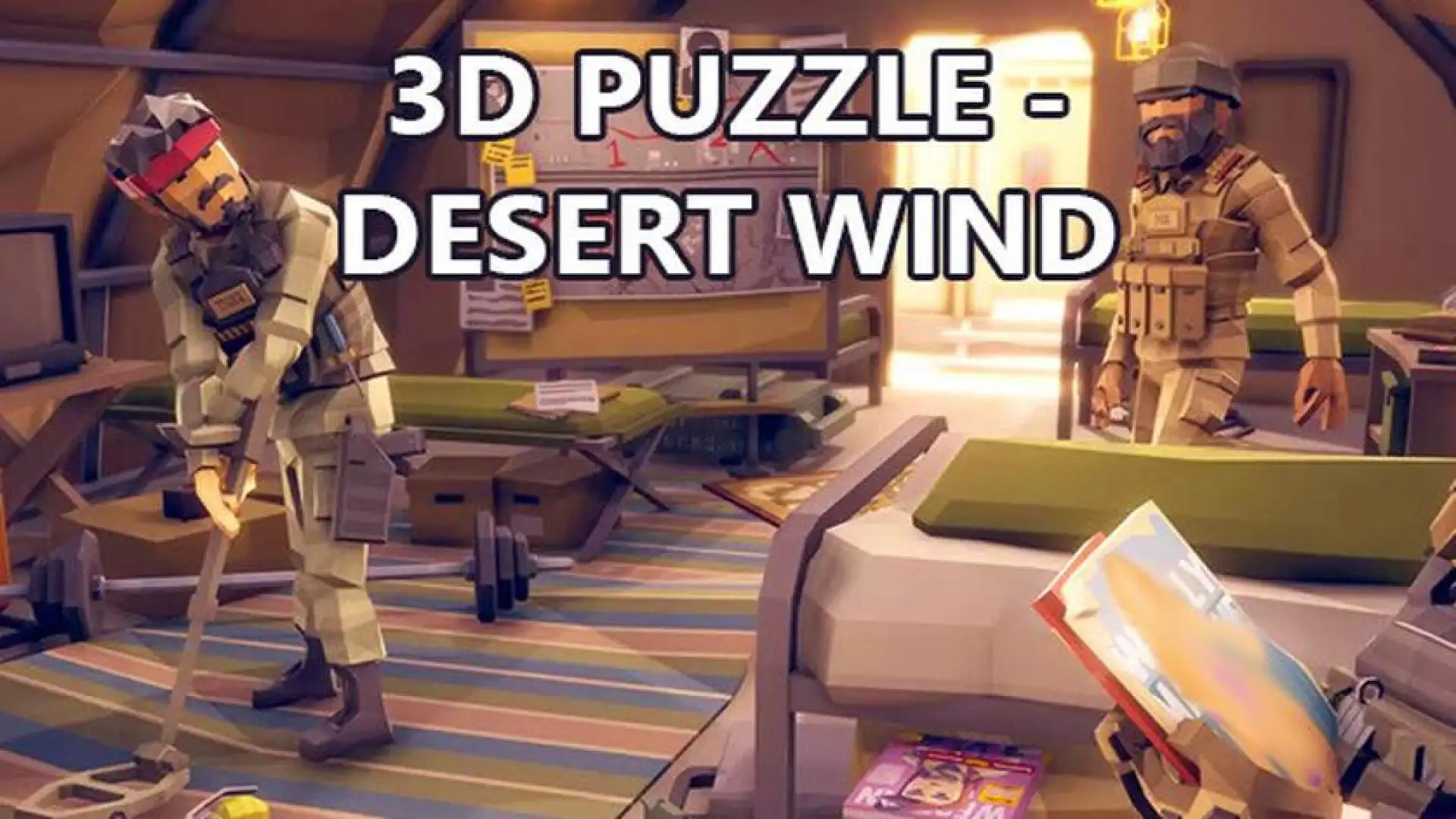 3D PUZZLE - Desert Wind