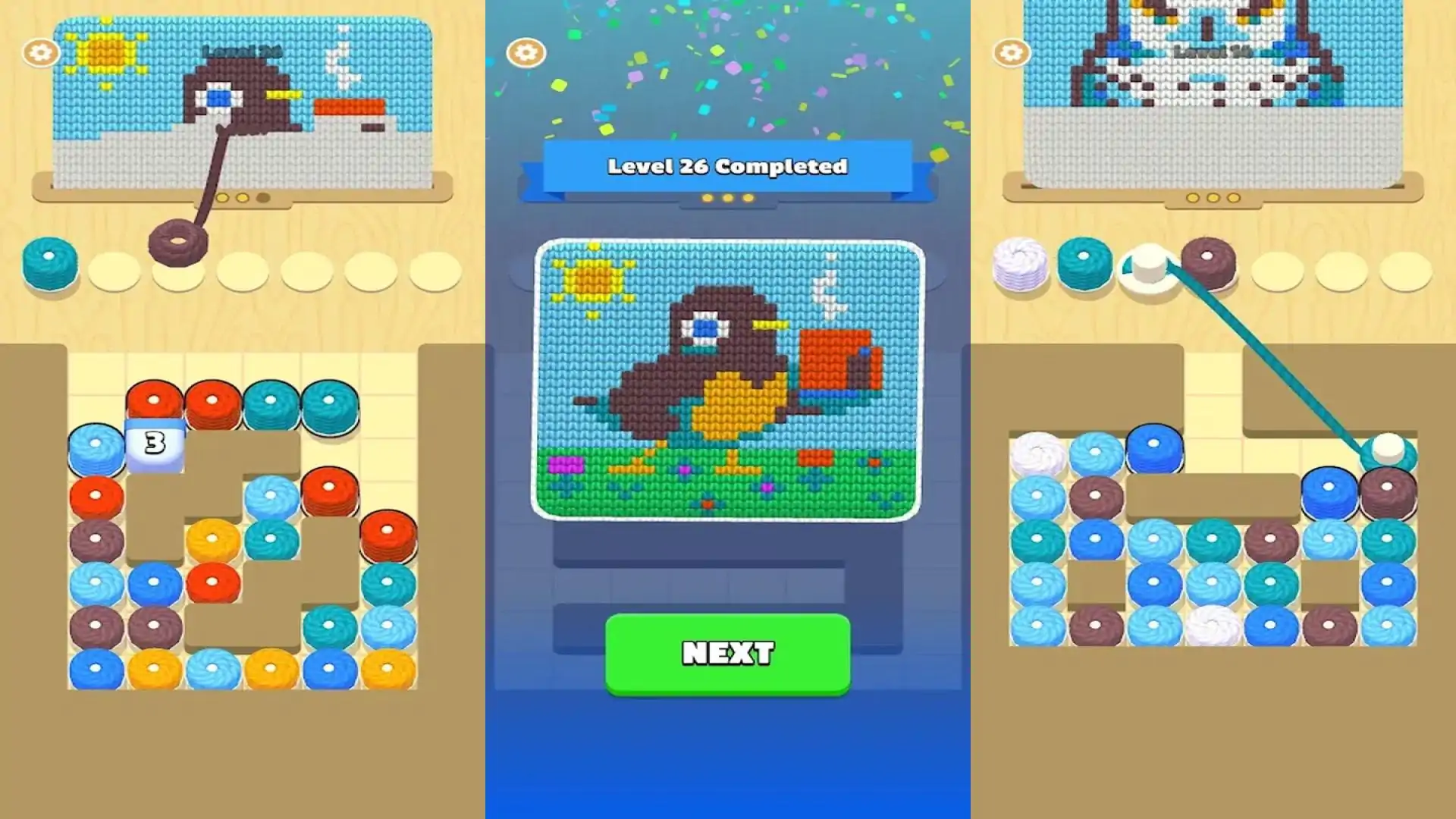 线团大挑战：细线果酱