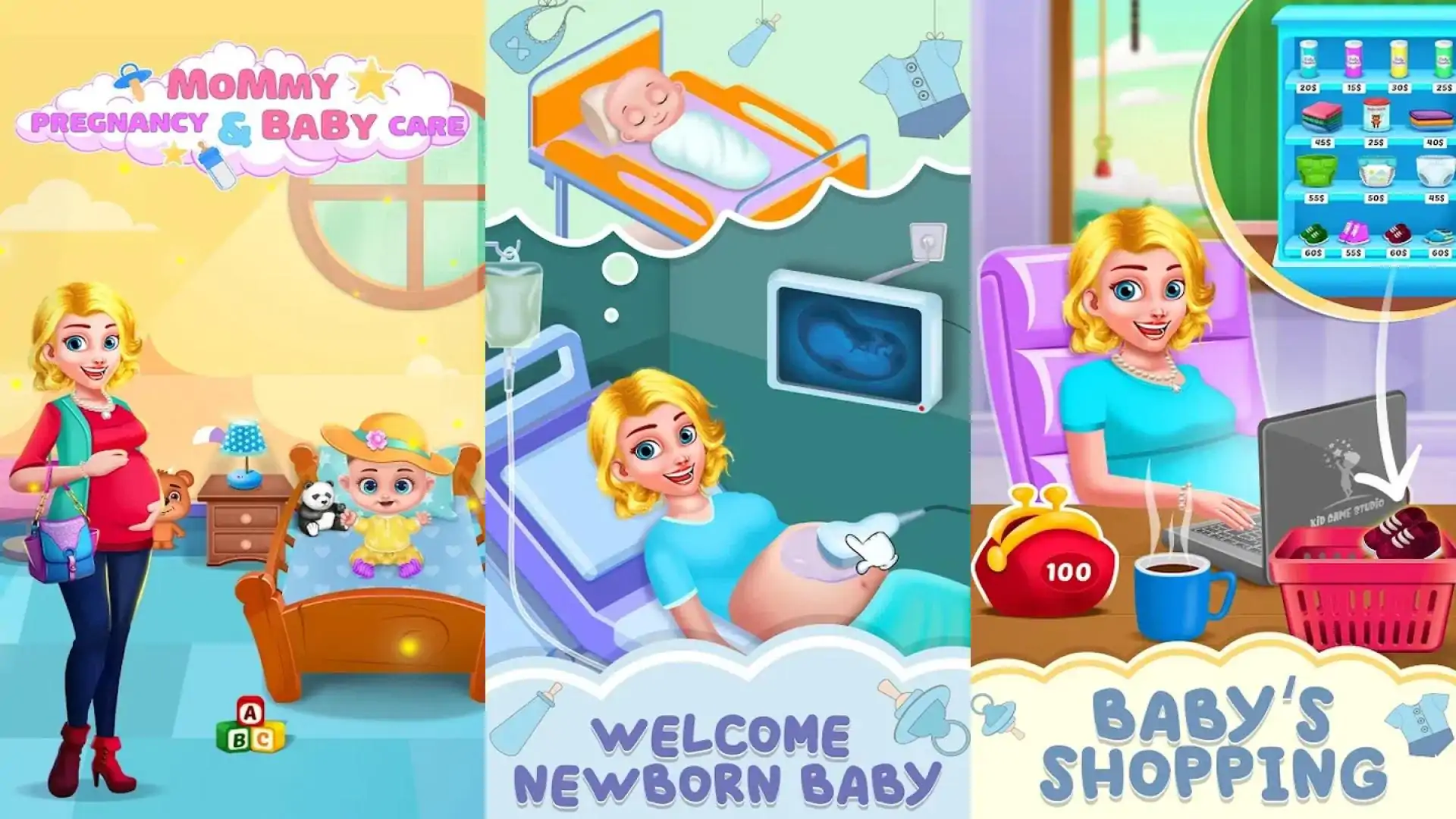 妈妈怀孕+婴儿护理