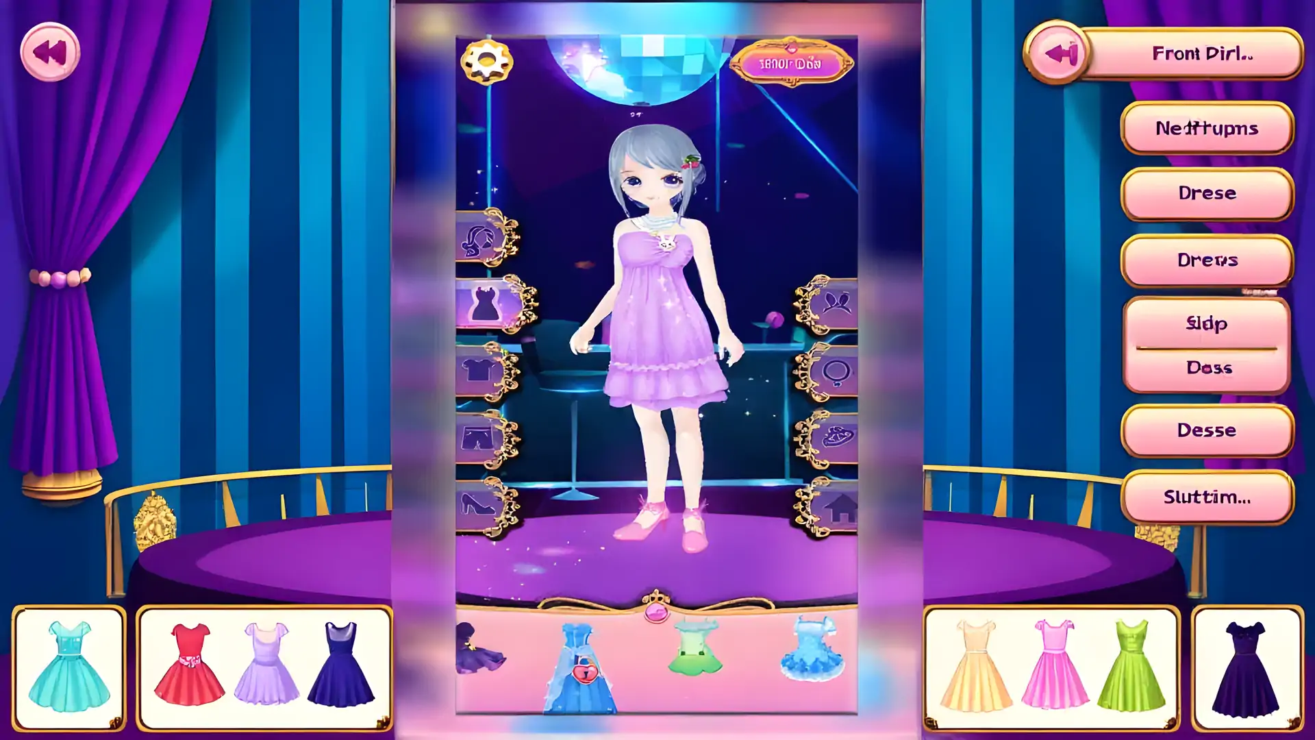 女孩穿着时尚